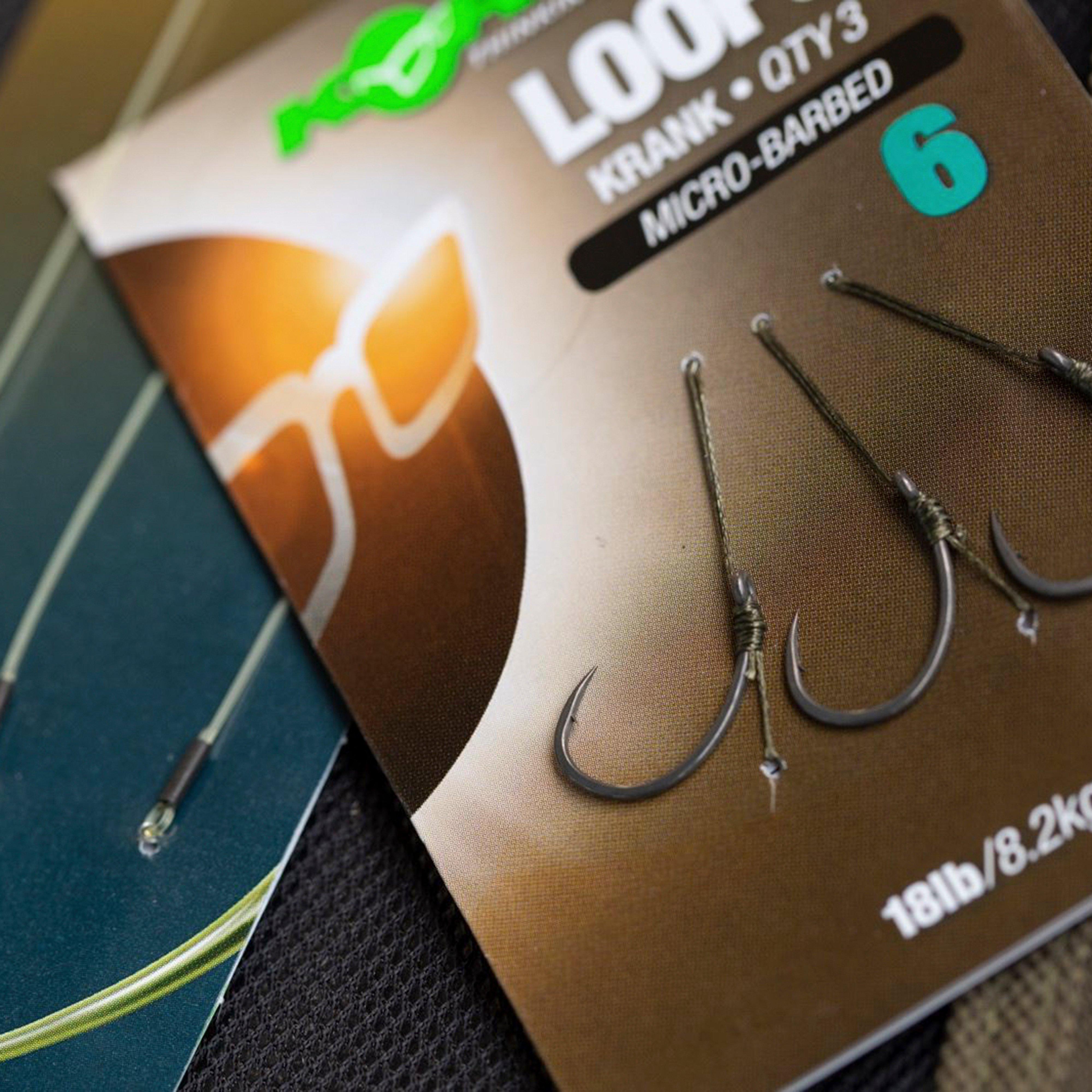 Image of Korda Loop Rigs Krank Size 6 18Lb, KRANK
