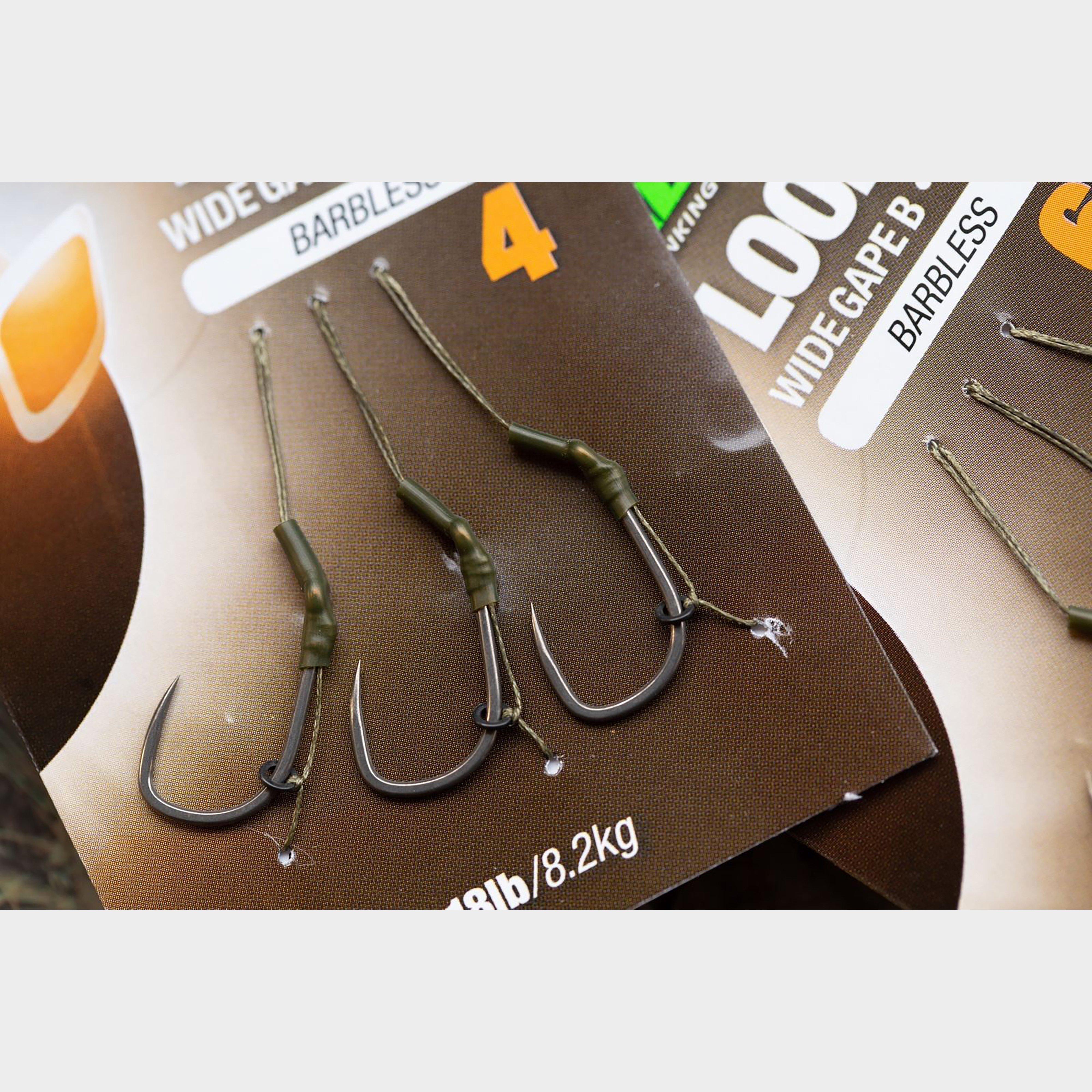 Image of Korda Loop Rigs Wide Gape Size 4B 18Lb, WI