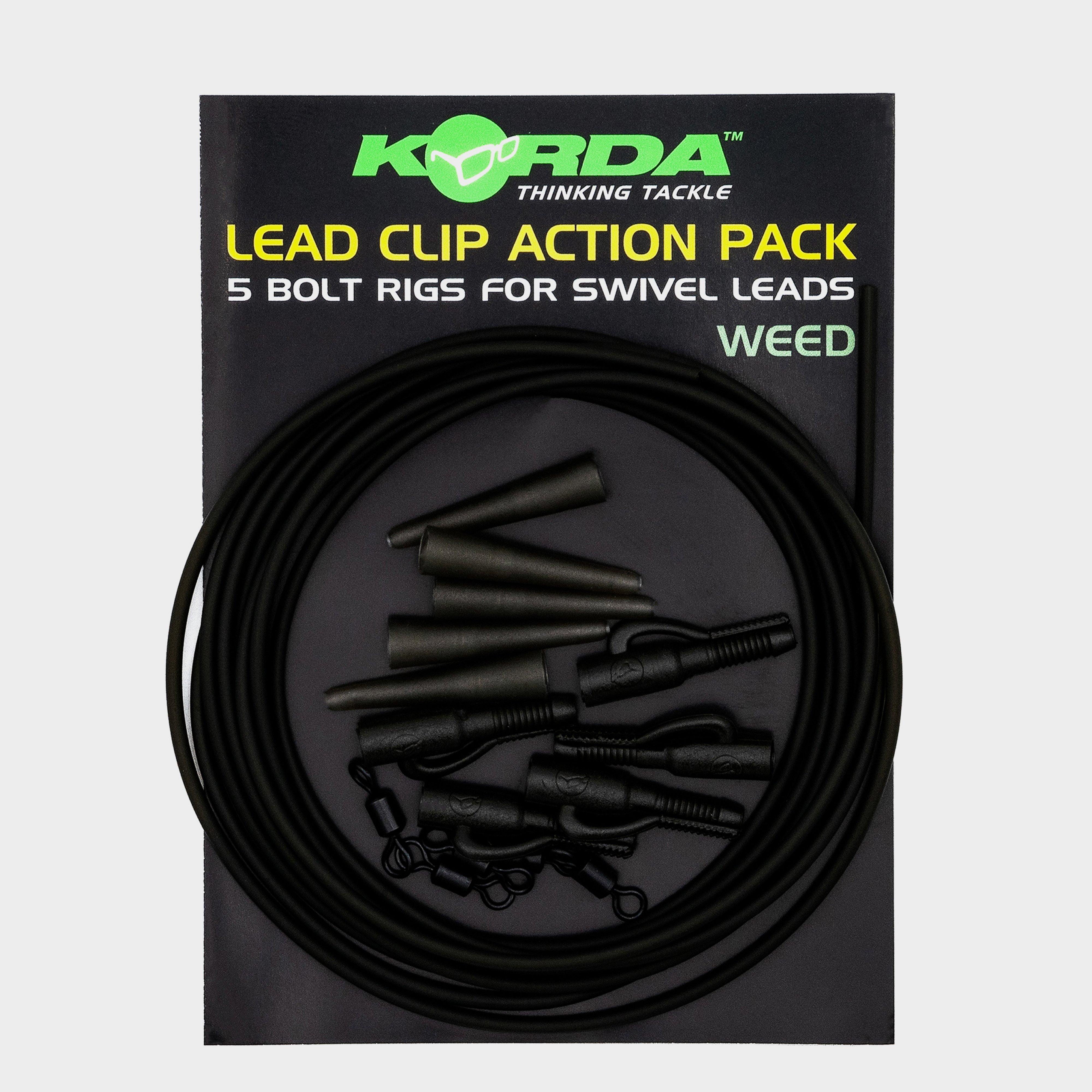 Image of Korda Lead Clip Action Pack Weed, Weed
