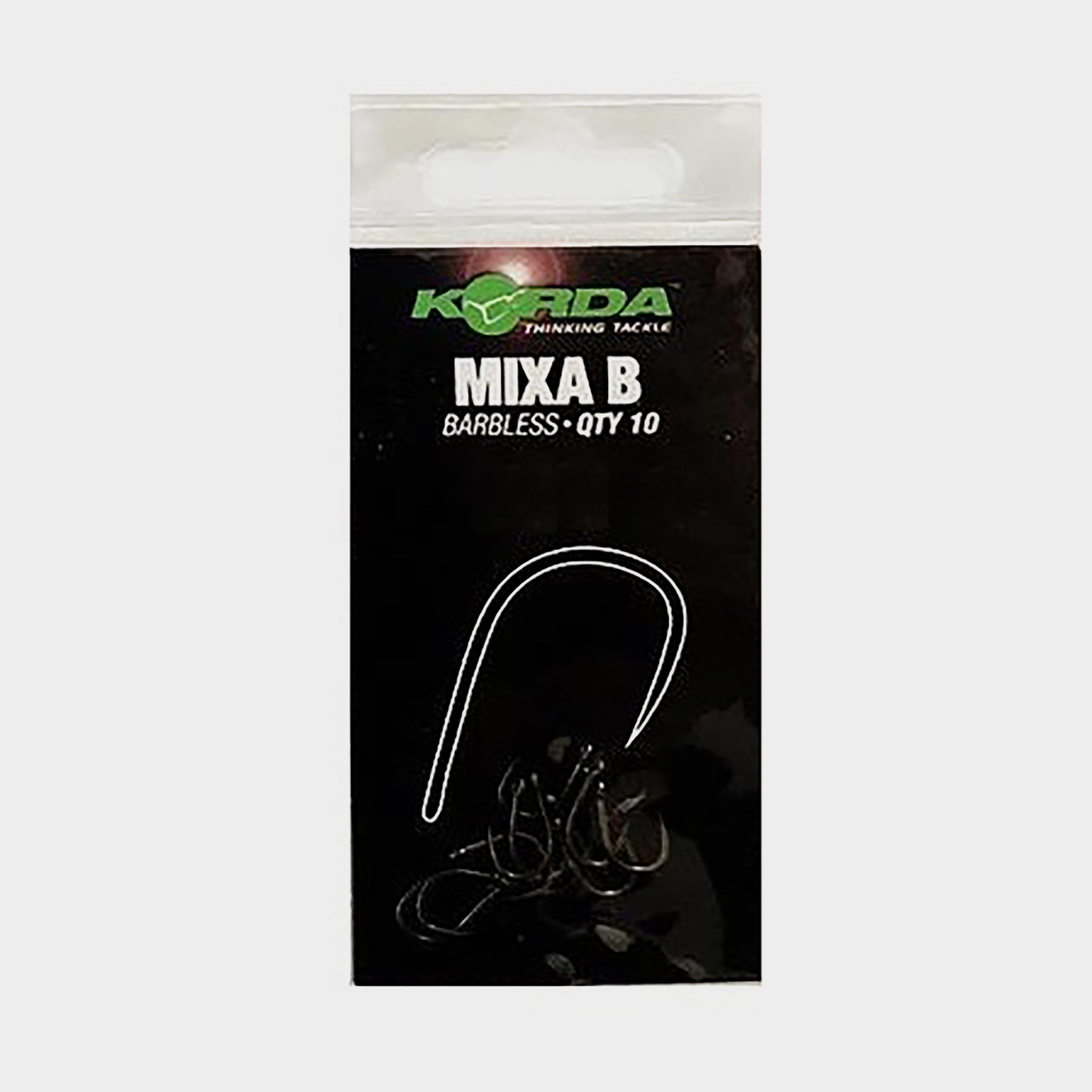 Image of Korda Mixa Barbless Hook Size 6 - Black, Black