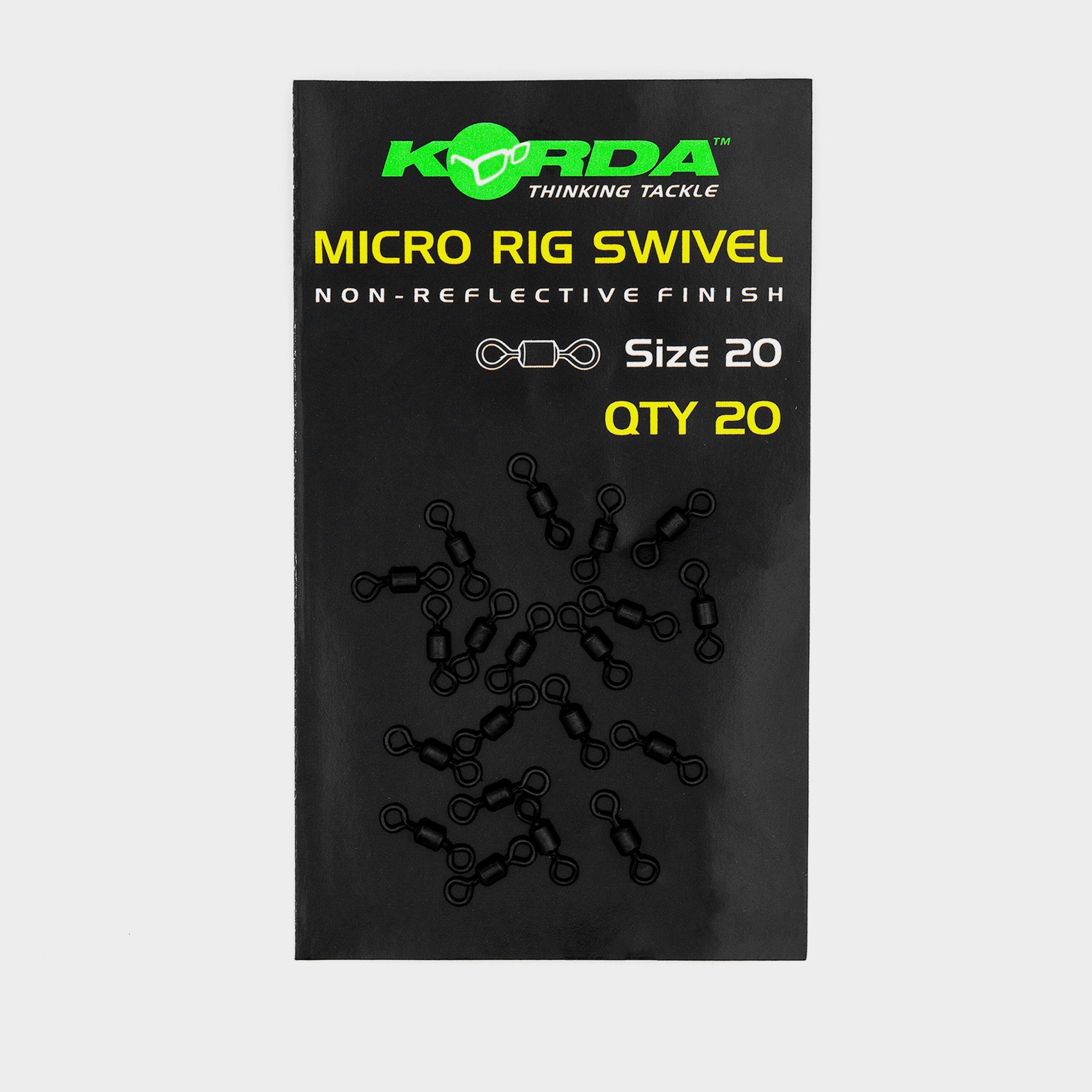 Image of Korda Micro Rig Swivel - Black, Black