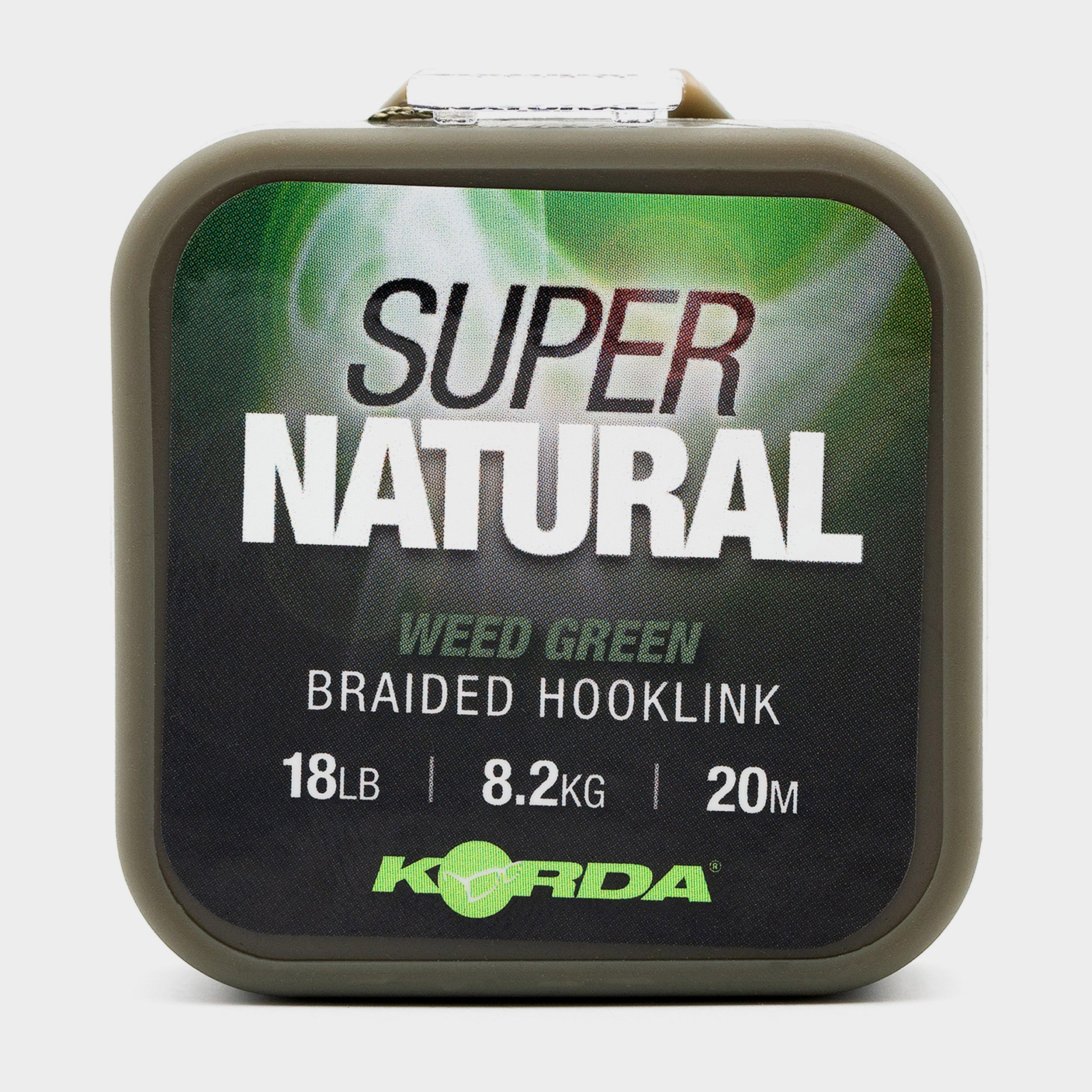 Image of Korda Supernatural Braid 18Lb Weed, WEE