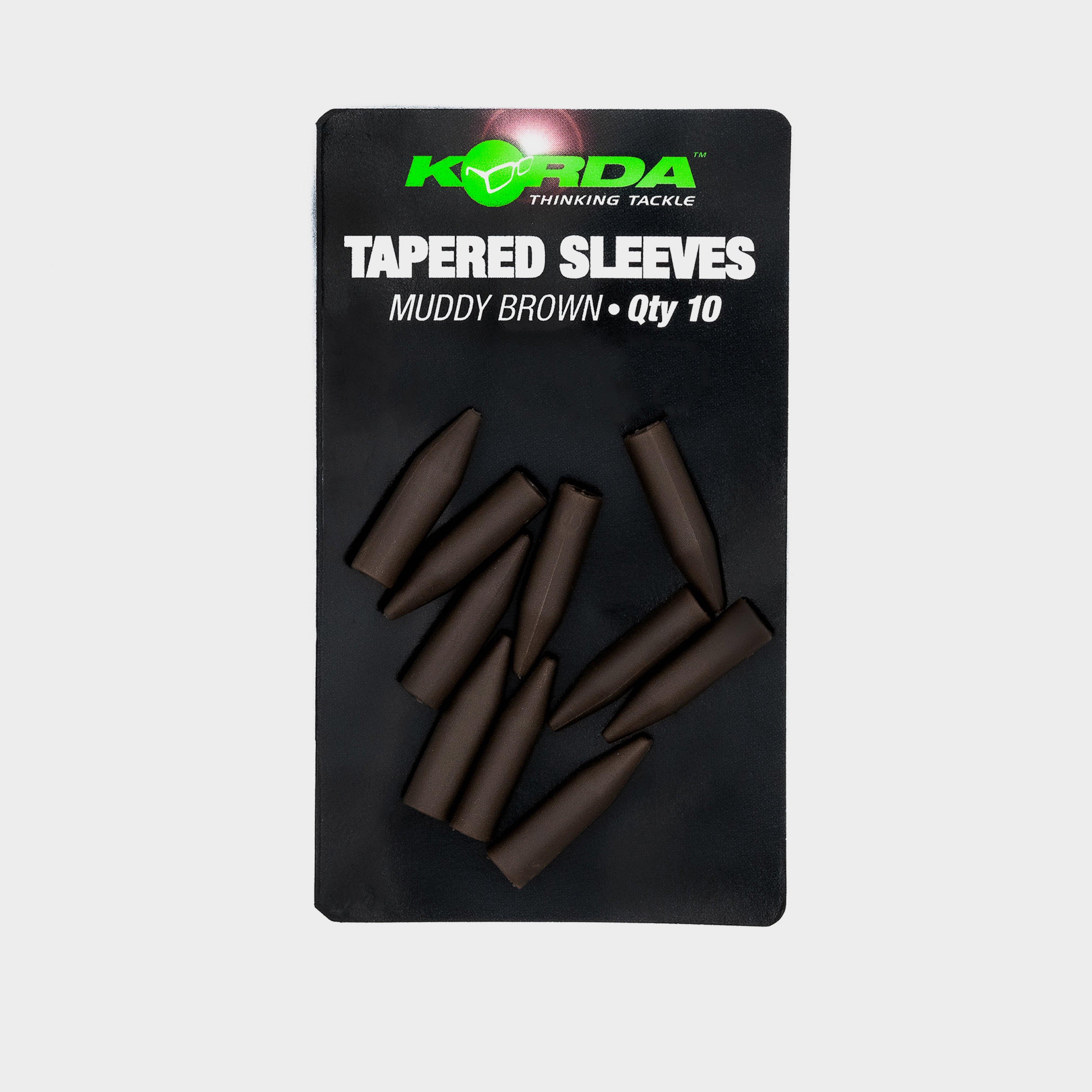 Image of Korda Tprd Silicone Sleeves Brn, SLEEVES