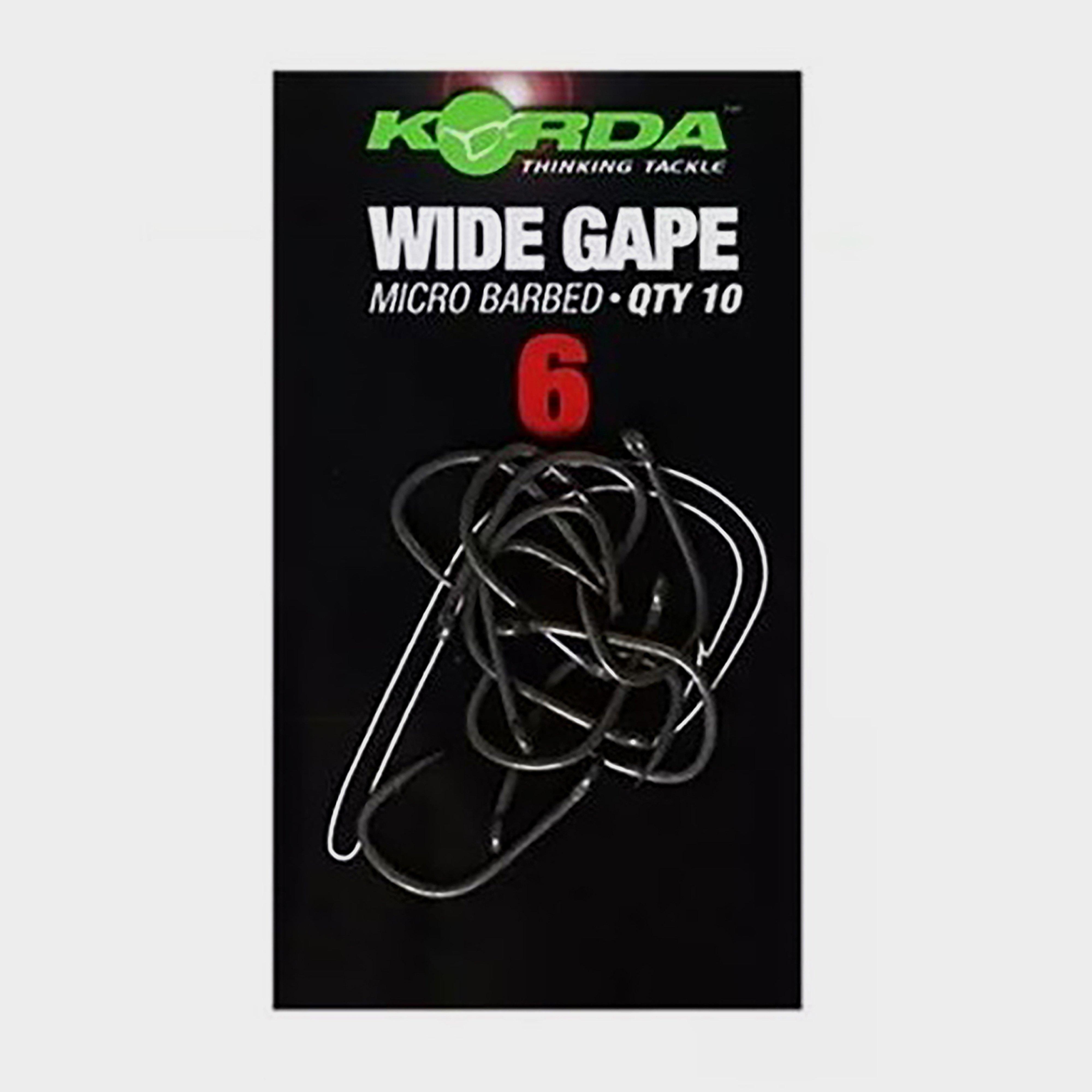 Image of Korda Wide Gape Hook Barbed Size 6, 6