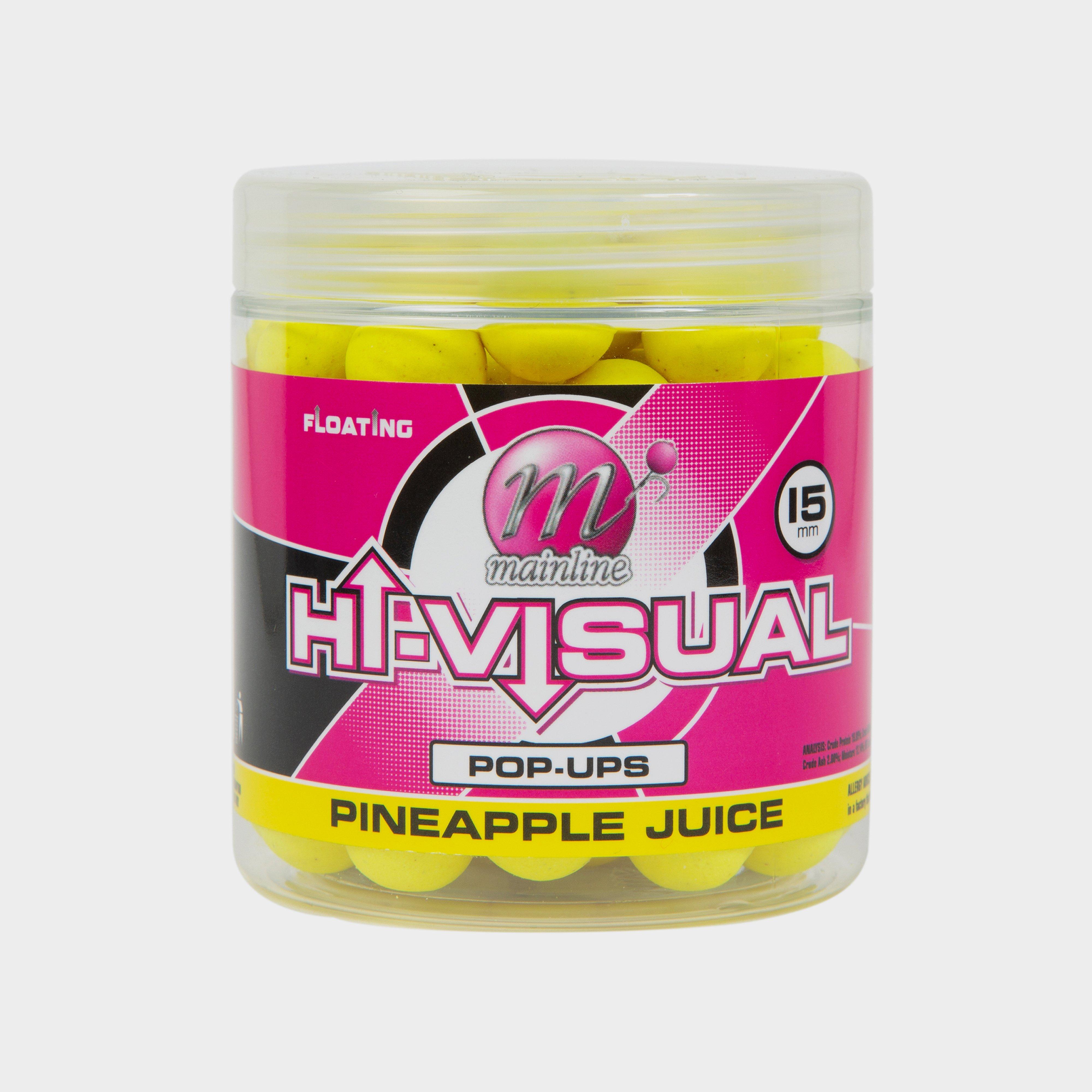 Image of Mainline Hi Viz Yellow Pineapple Juice 15Mm Pop Up, PINEAPPLE