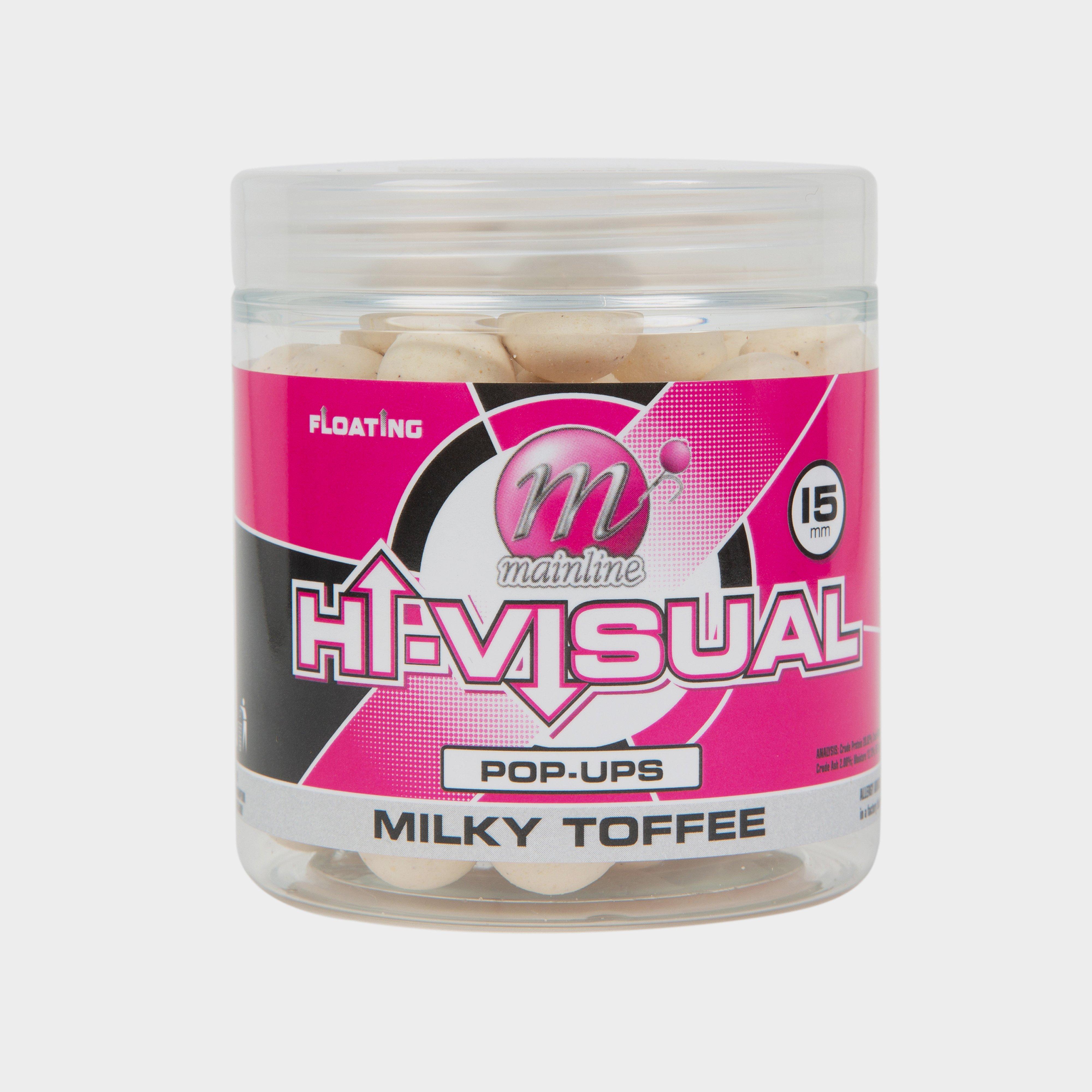 Image of Mainline Hi Viz Wht Milky Toffee 15Mm Pop Up, TOFF