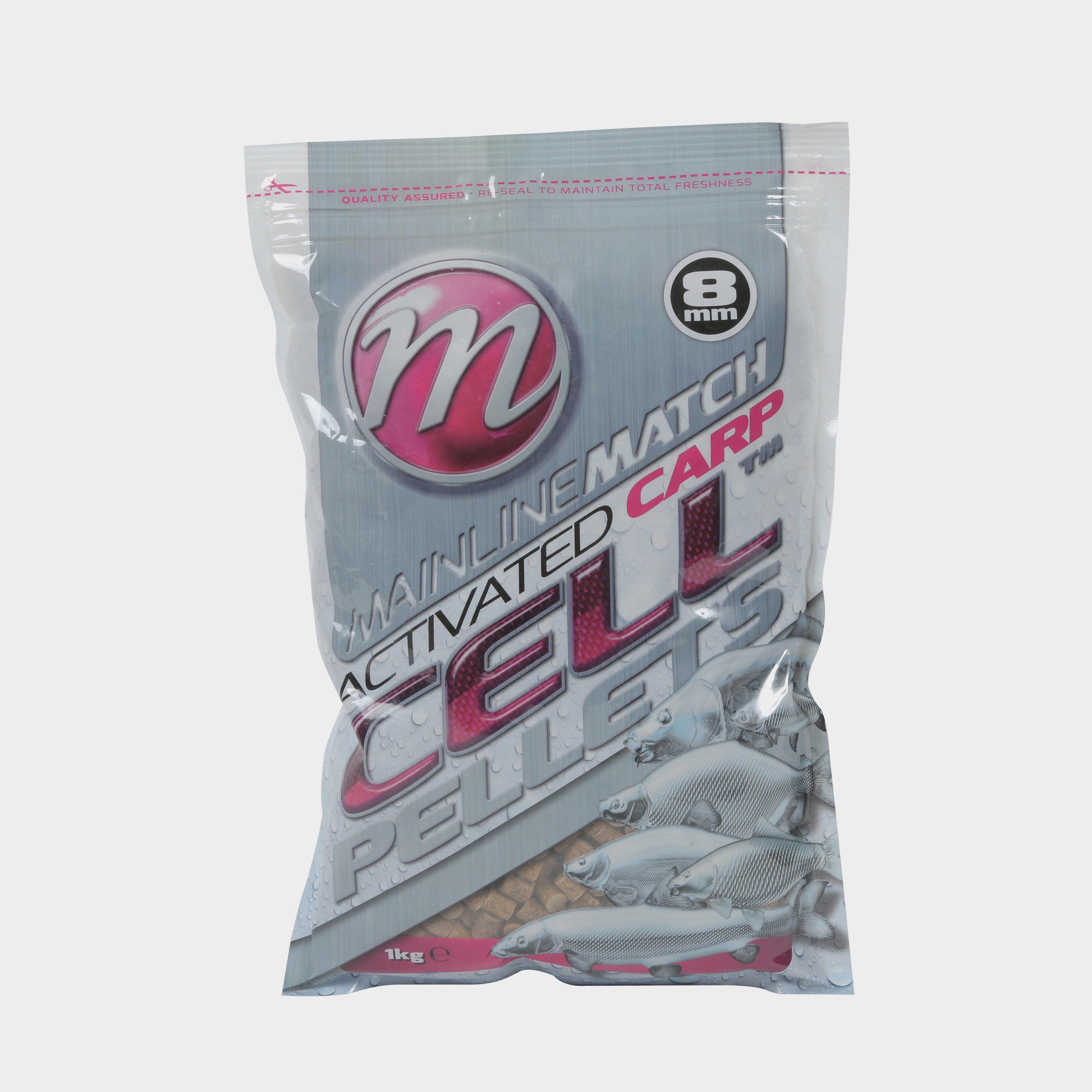 Image of Mainline Match Carp Cell Pellets 8Mm 1Kg - Brown, Brown