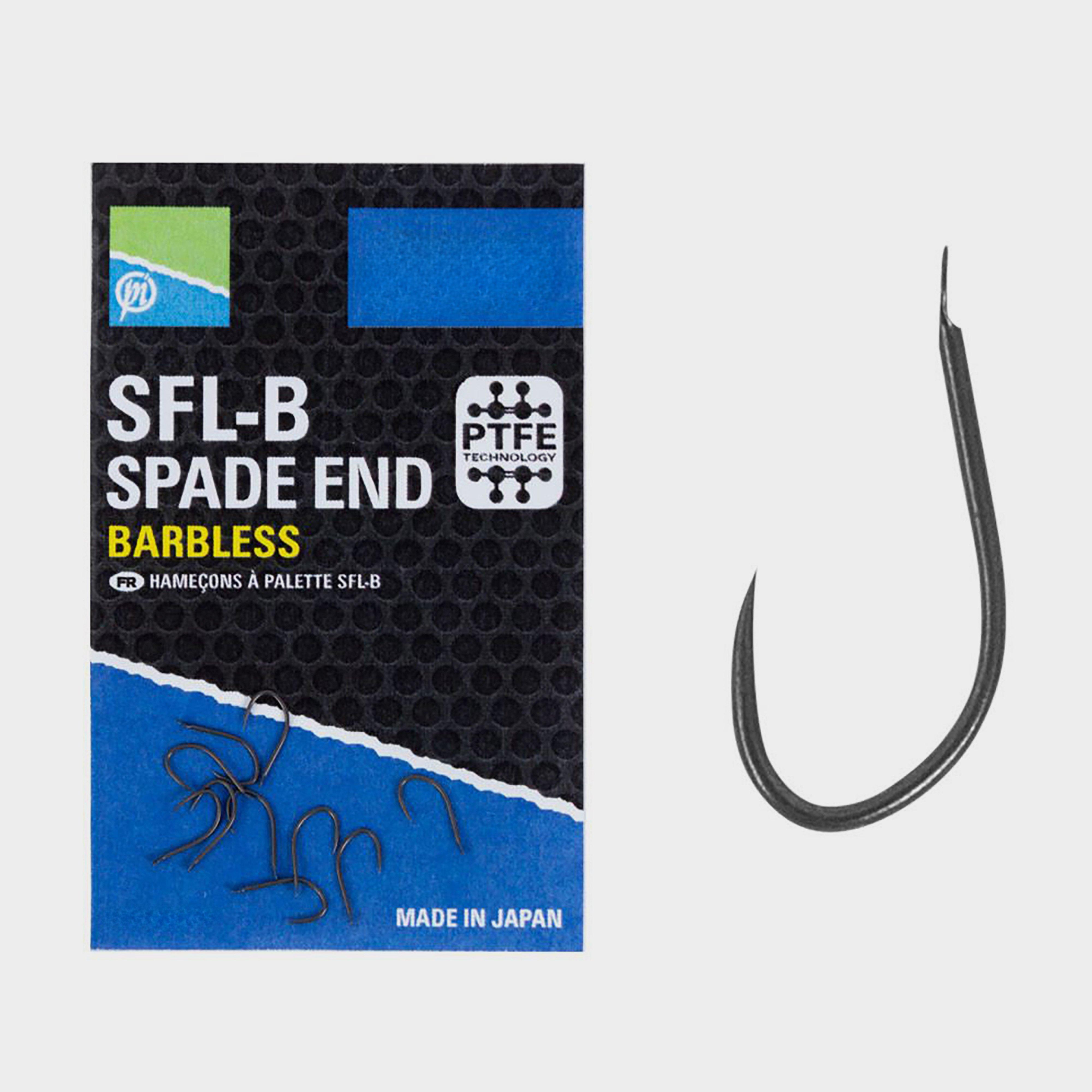 Image of Preston Innovation Sfl-B Spade End Barbless Hooks Size 20, SIZE