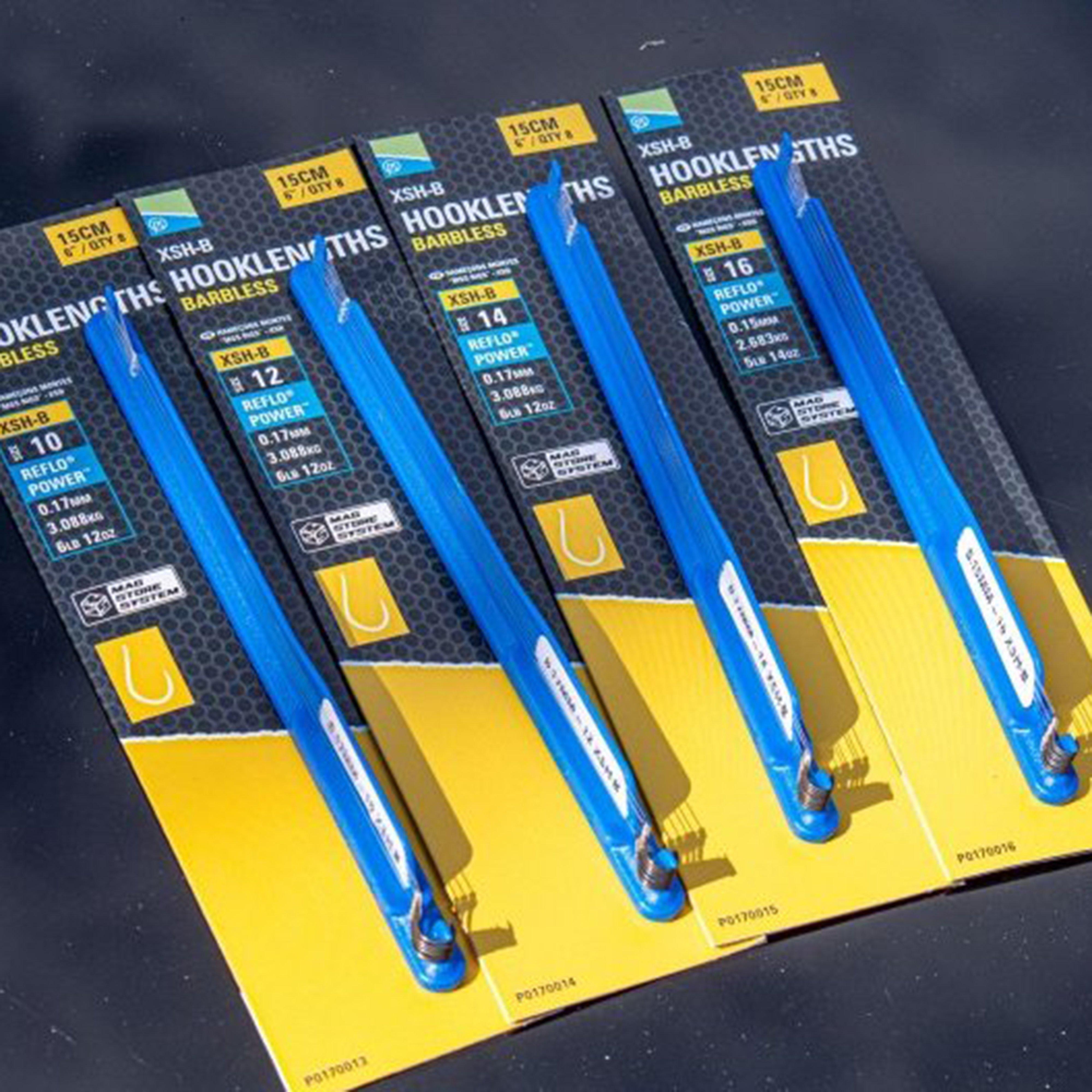 Image of Preston Innovation Xsh-B 12 Hooklengths 15Cm, HOOKLENGTHS