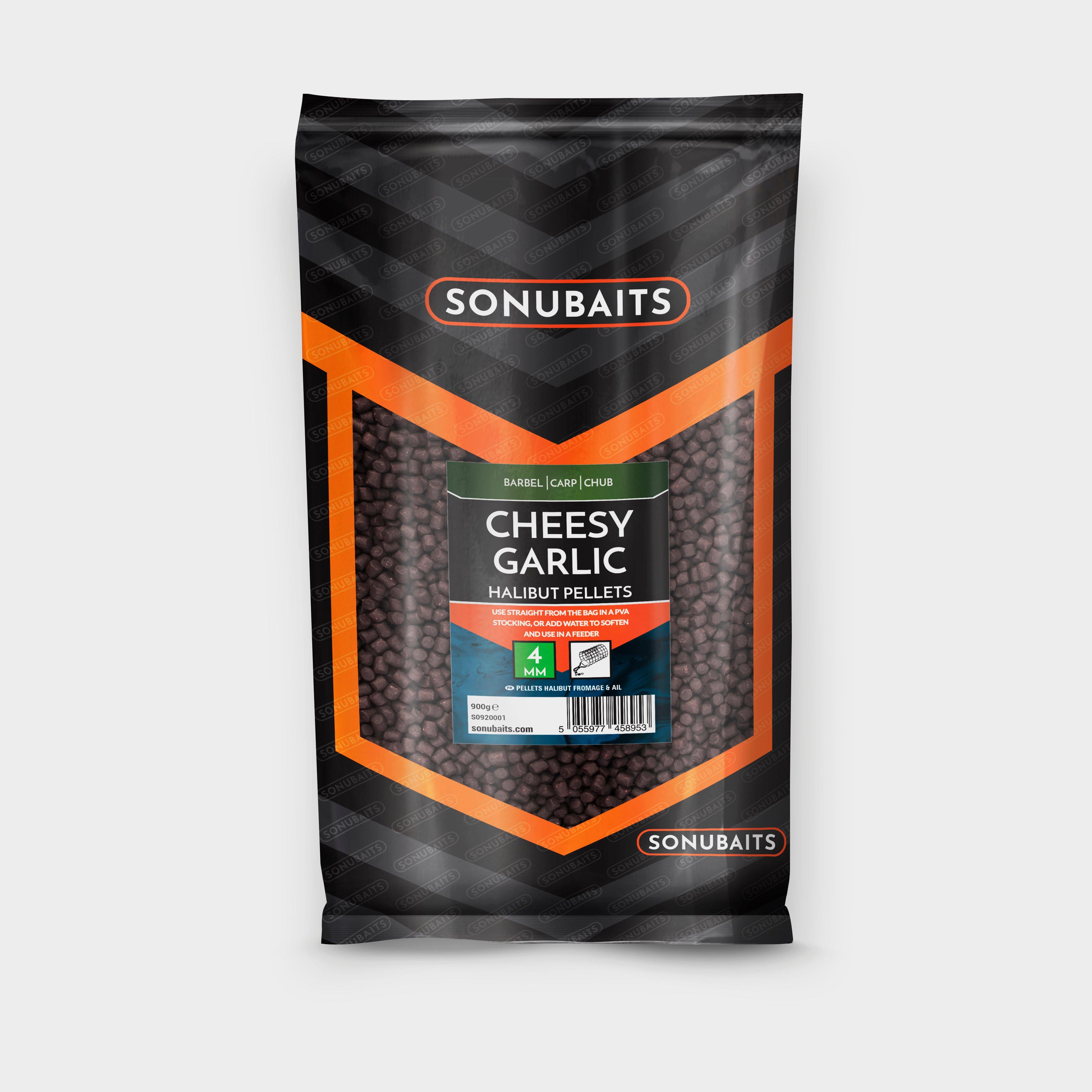 Image of Sonu Baits 4Mm Cheesy Garlic Feed Pellets, FEE