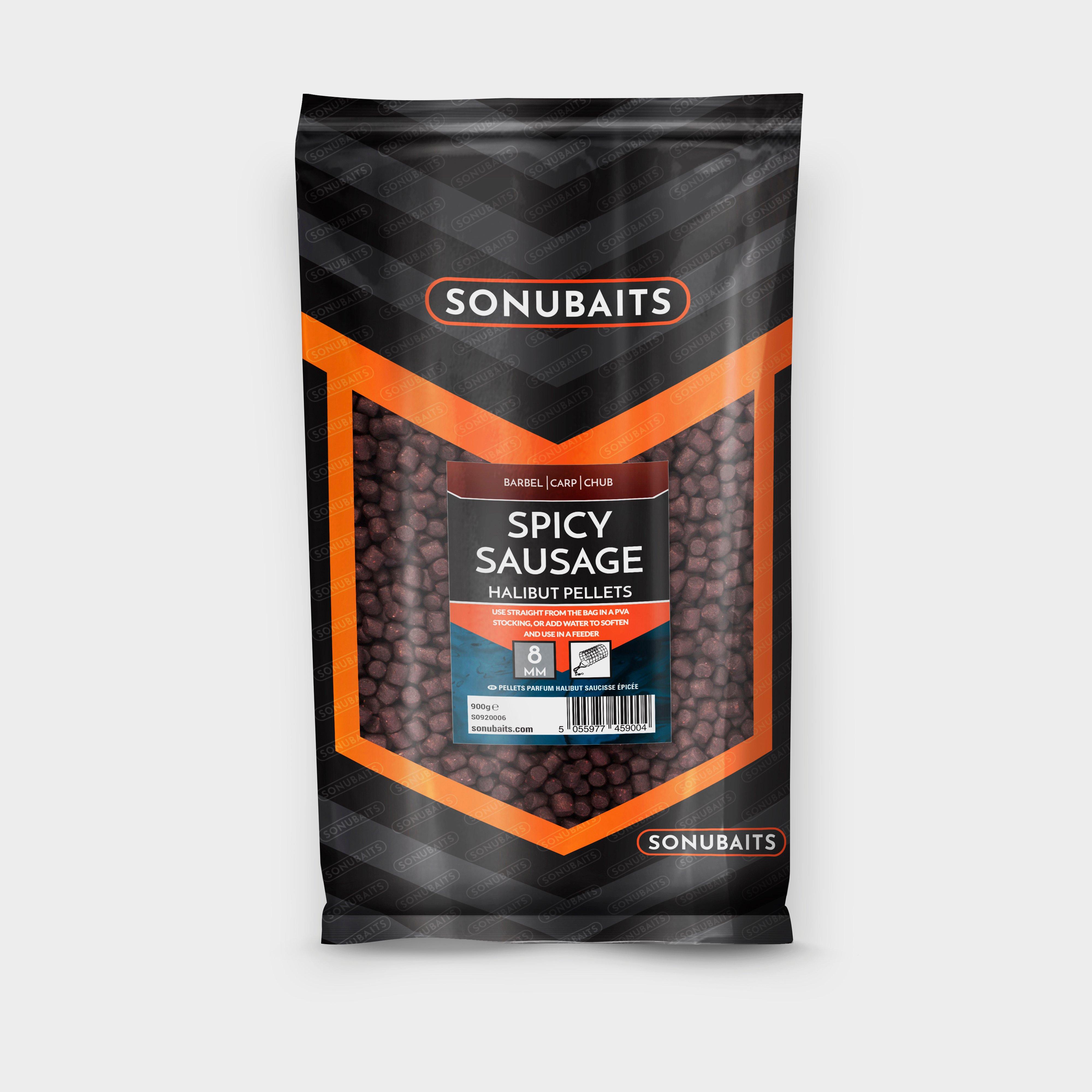 Image of Sonu Baits Halibut Spicy Sausage 8Mm, SAUSAGE