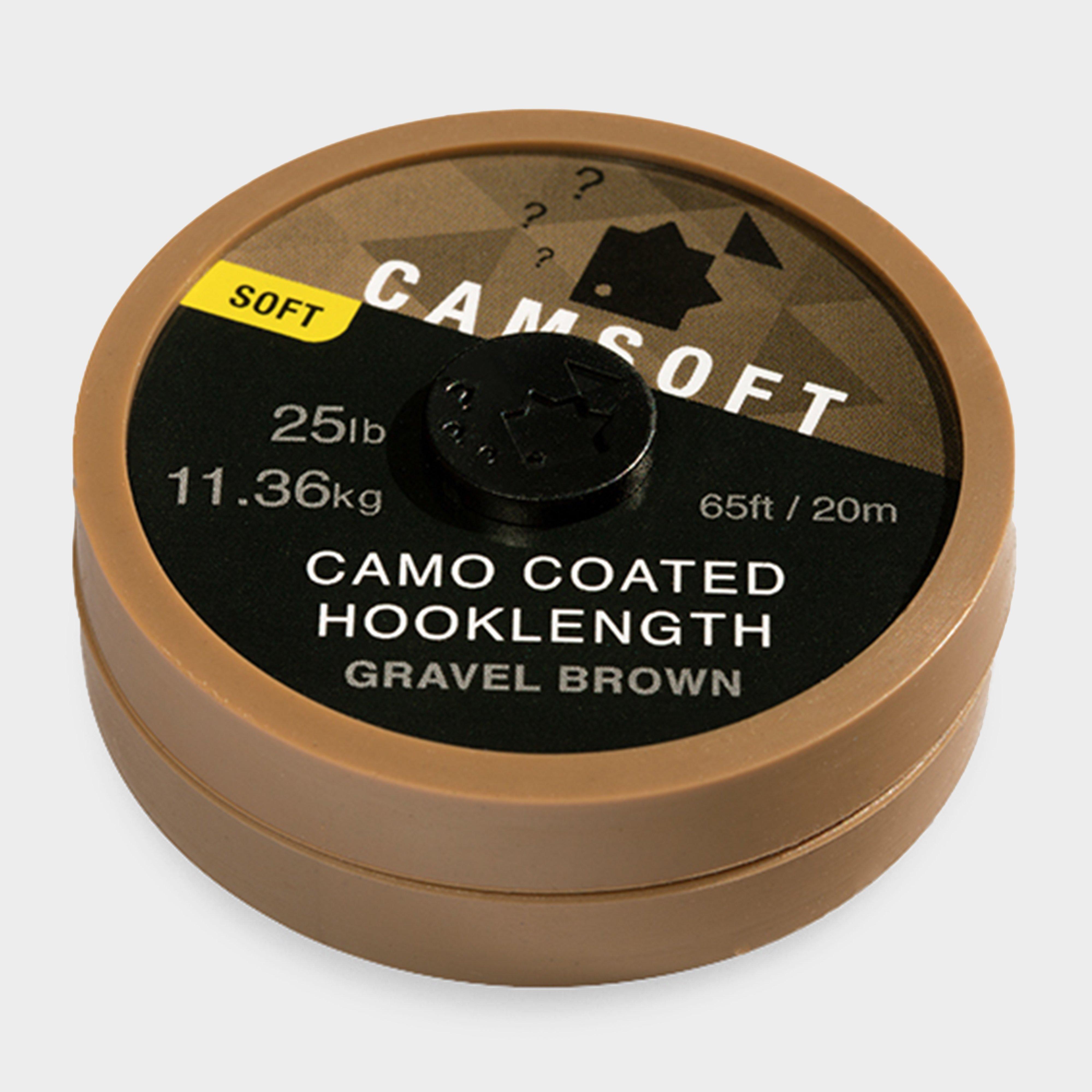 Image of Thinking Angler Camsoft Hooklength Camo Gravel Brown 25Lb, 2