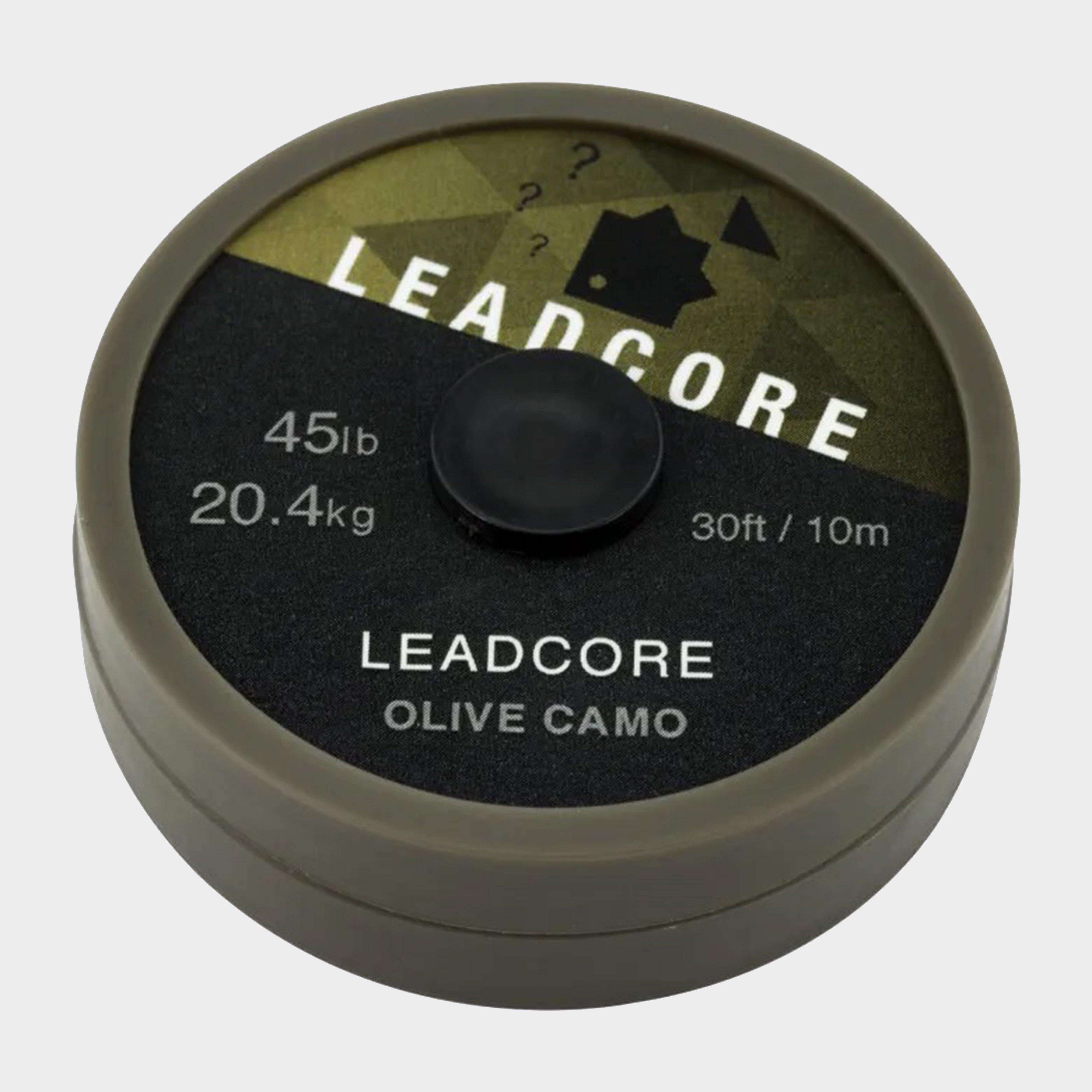 Image of Thinking Angler 10M Leadcore 45Lb Olive Camo, OLIV