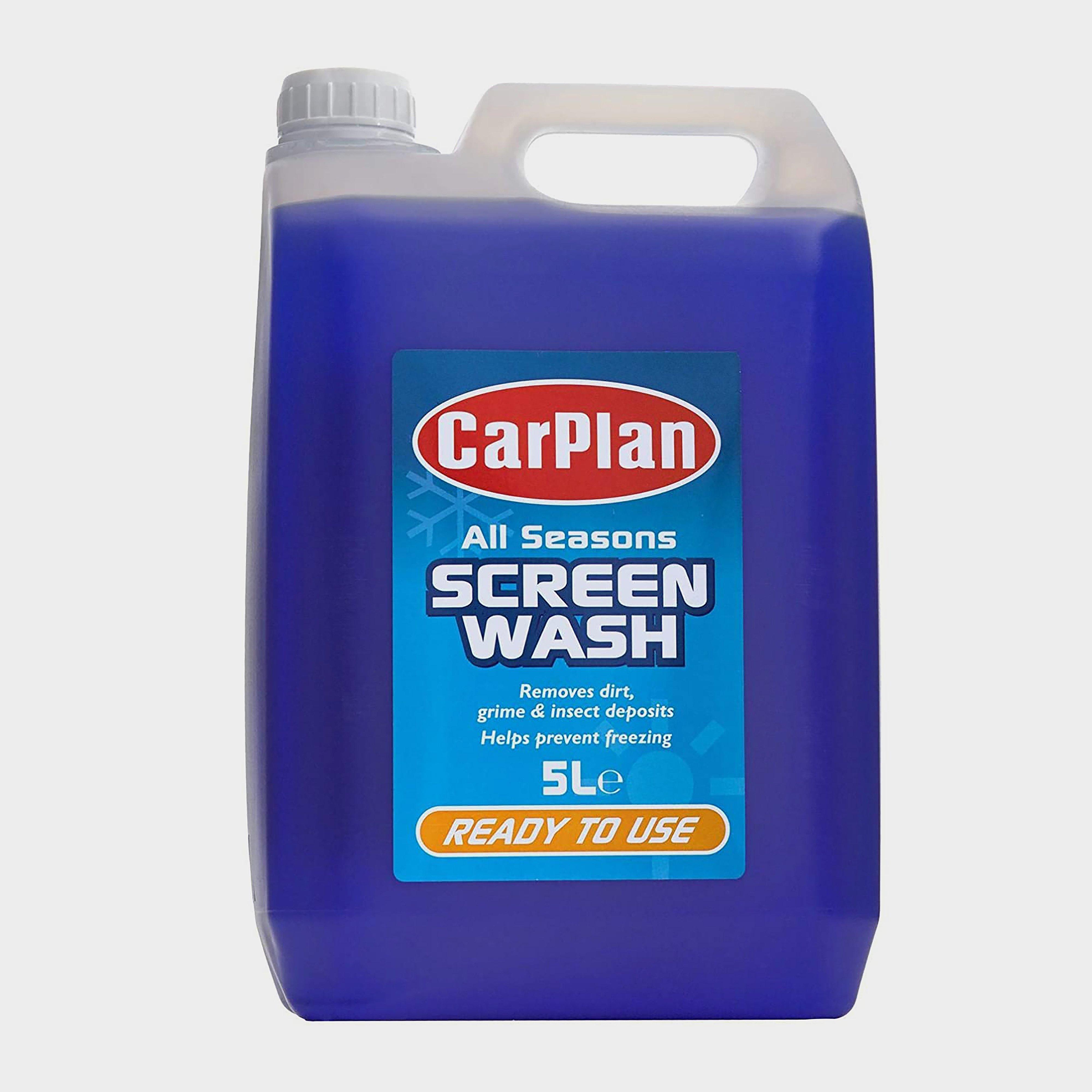 Image of Carplan All Seasons Ready Mixed Screen Wash (5 Litres) - Blue, Blue