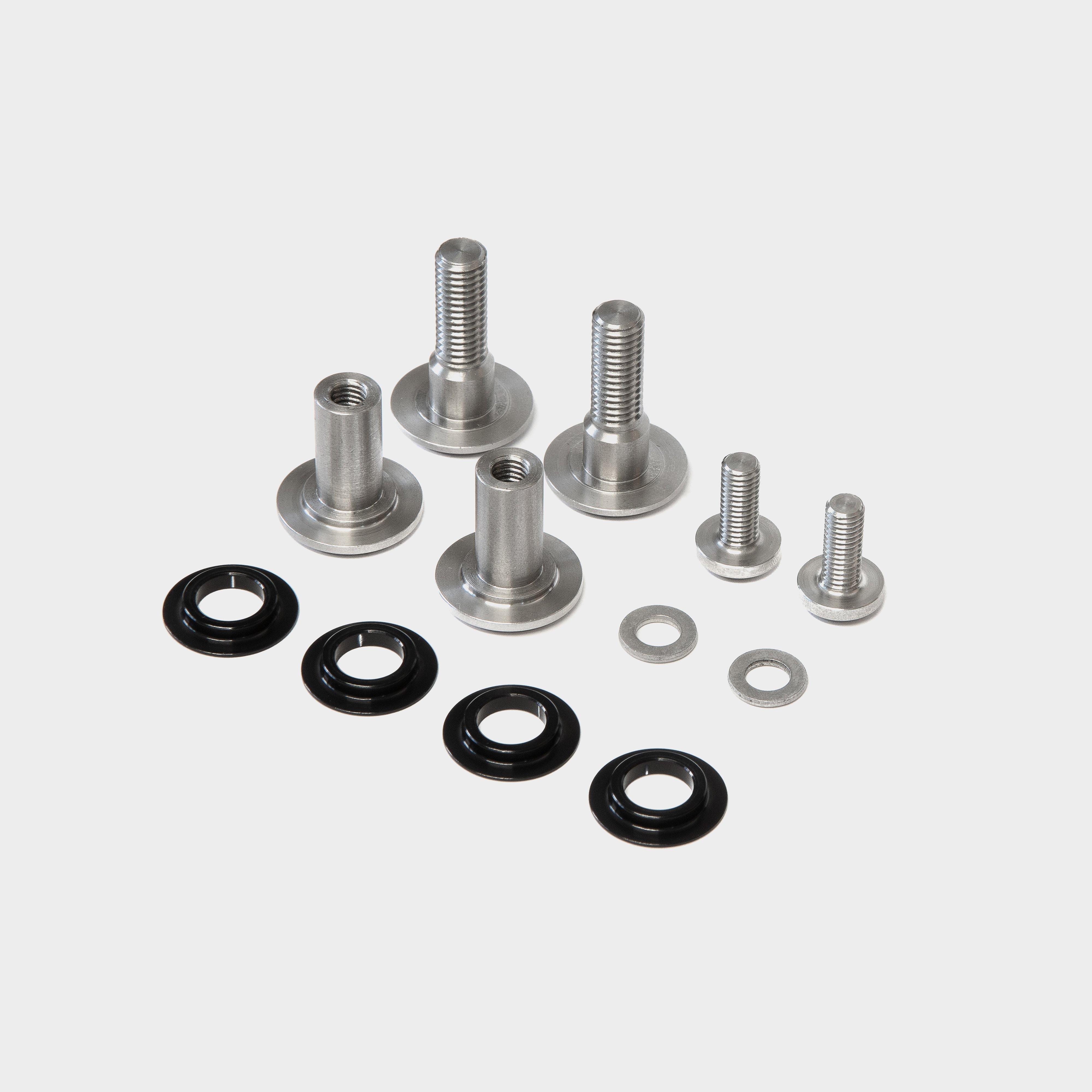 Image of Calibre Bossnut & Triple B Rocker Link Hardware Kit - Silver, Silver