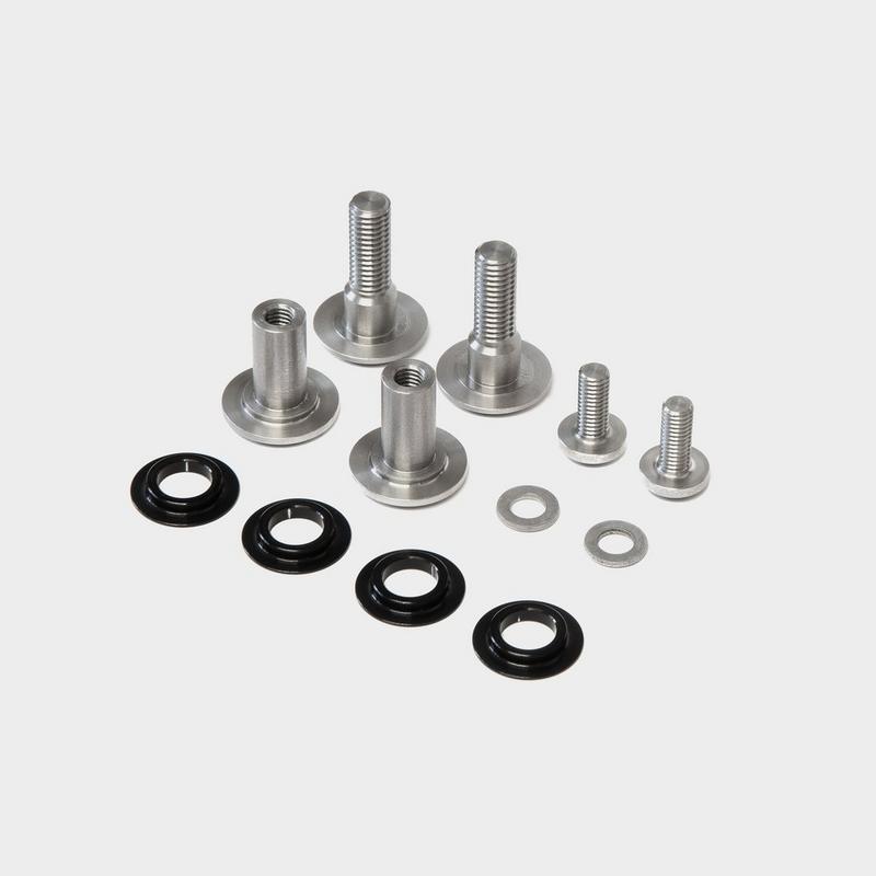 Millets Calibre Bossnut & Triple B Rocker Link Hardware Kit - Silver, Silver