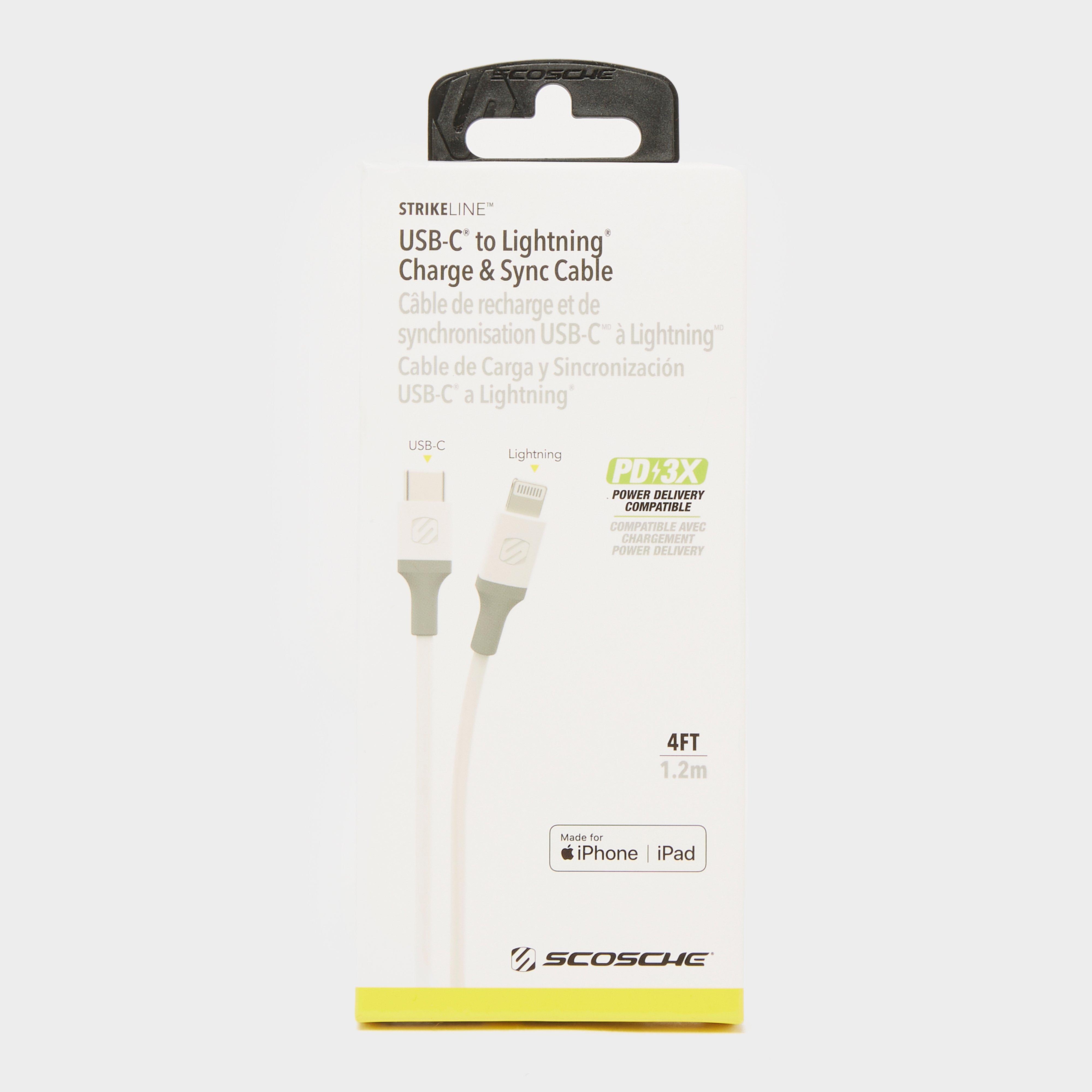 Image of Scosche Lightning 2 Usbc Cable - White, White