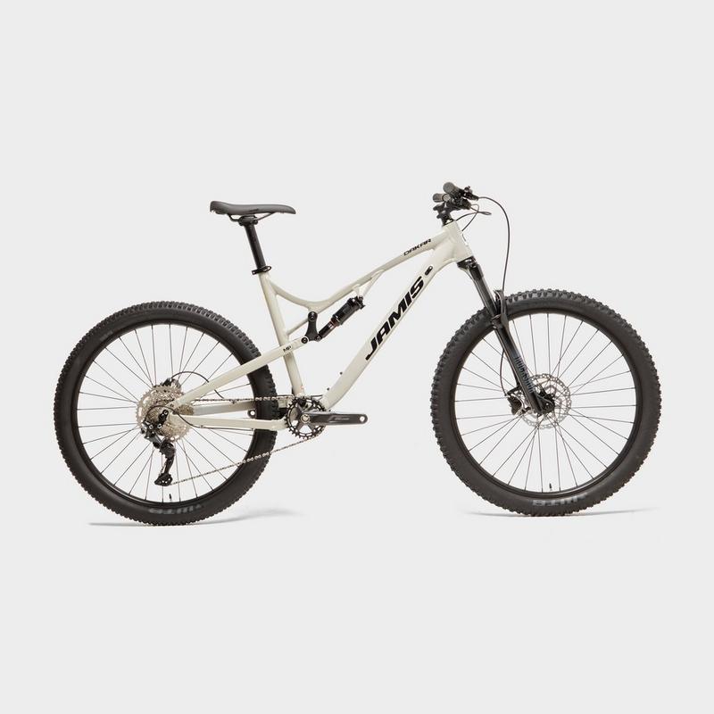 Millets JAMIS Dakar Full Suspension Mountain Bike - Grey, Grey