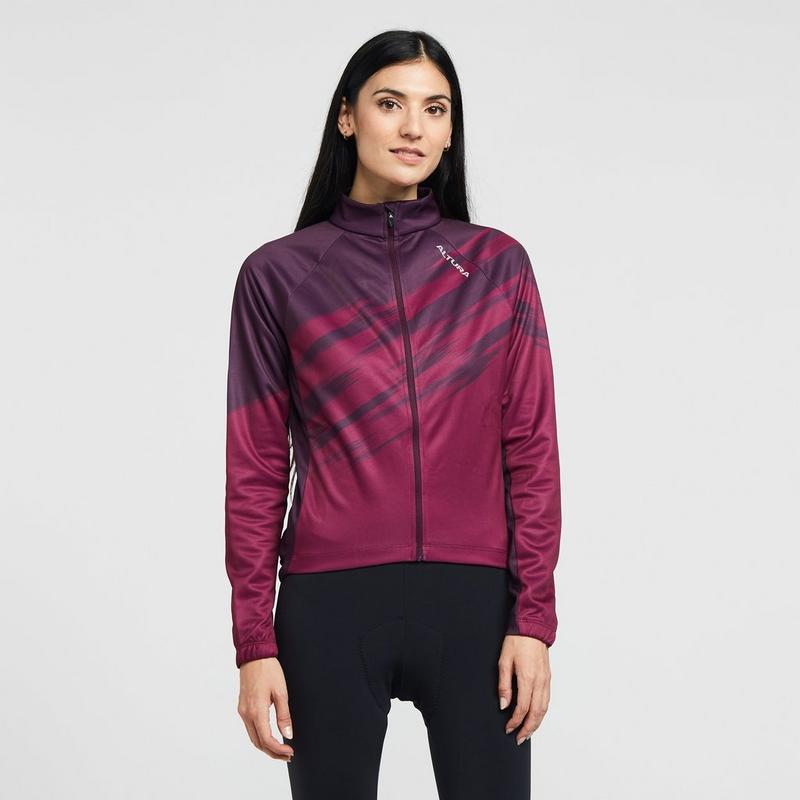 Millets Altura Women's Airstream Long Sleeve Jersey - Pink, Pink