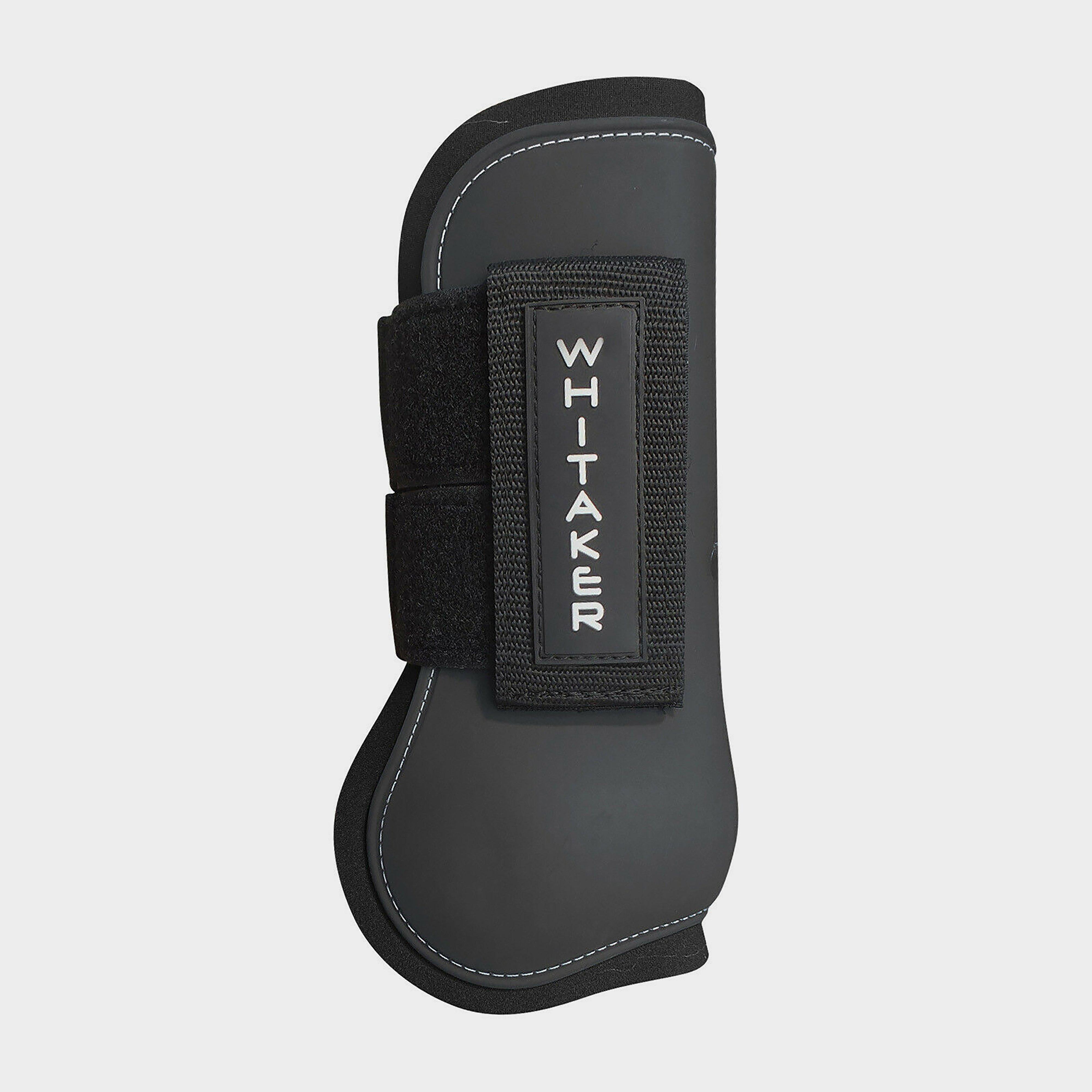 Image of Whitaker Tendon & Fetlock Boot Set - Black, BLACK