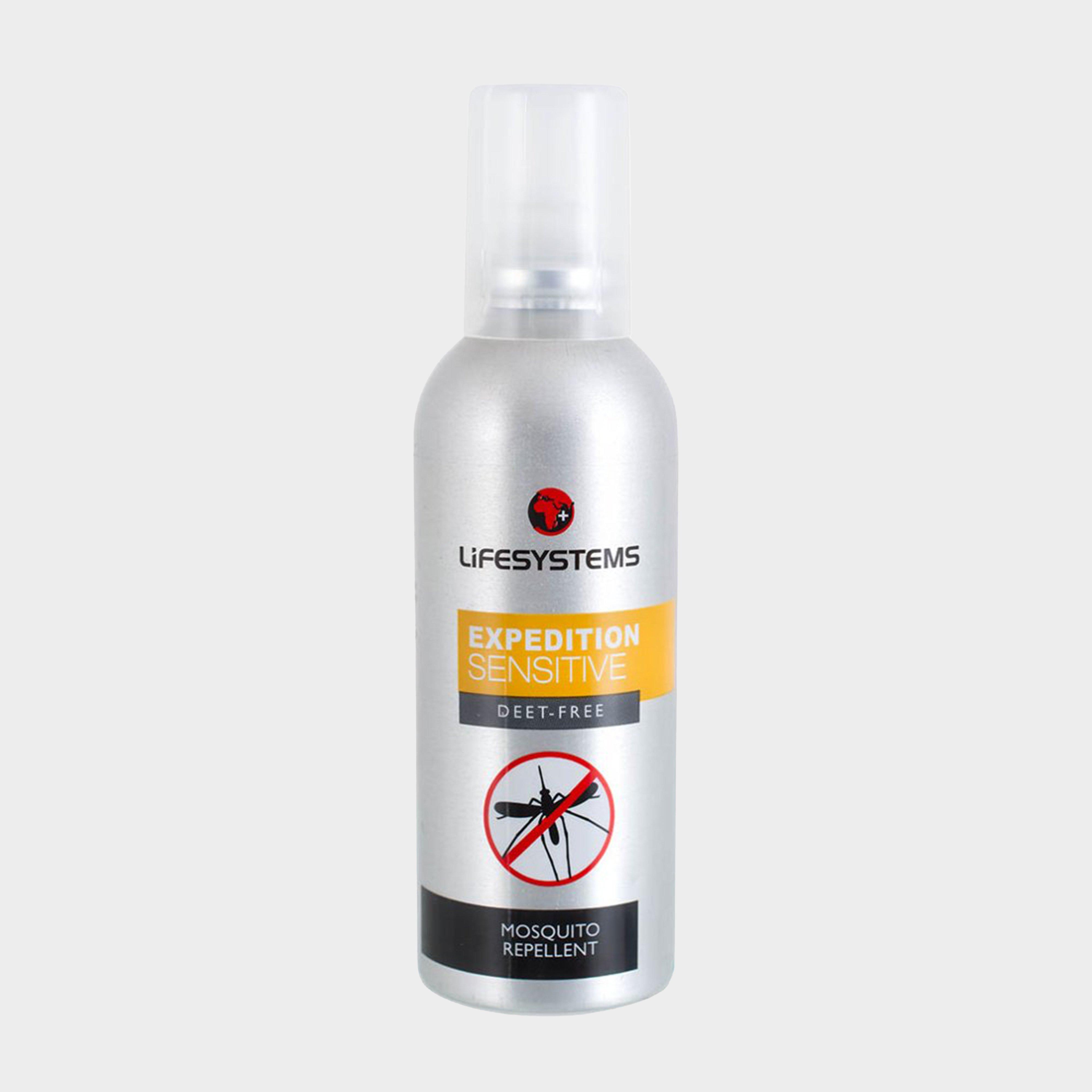 Image of Lifesystems Expedition Sensitive Deet Free Insect Repellent Spray - Silver, silver