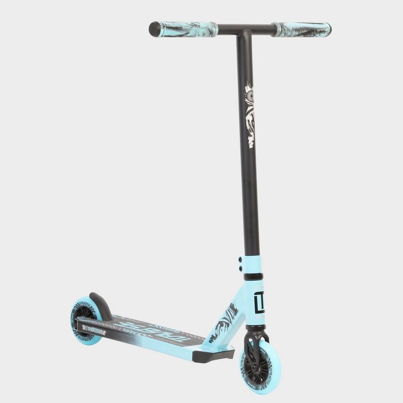 Millets Traverse Mini Glow In The Dark Stunt Scooter - Blue, Blue