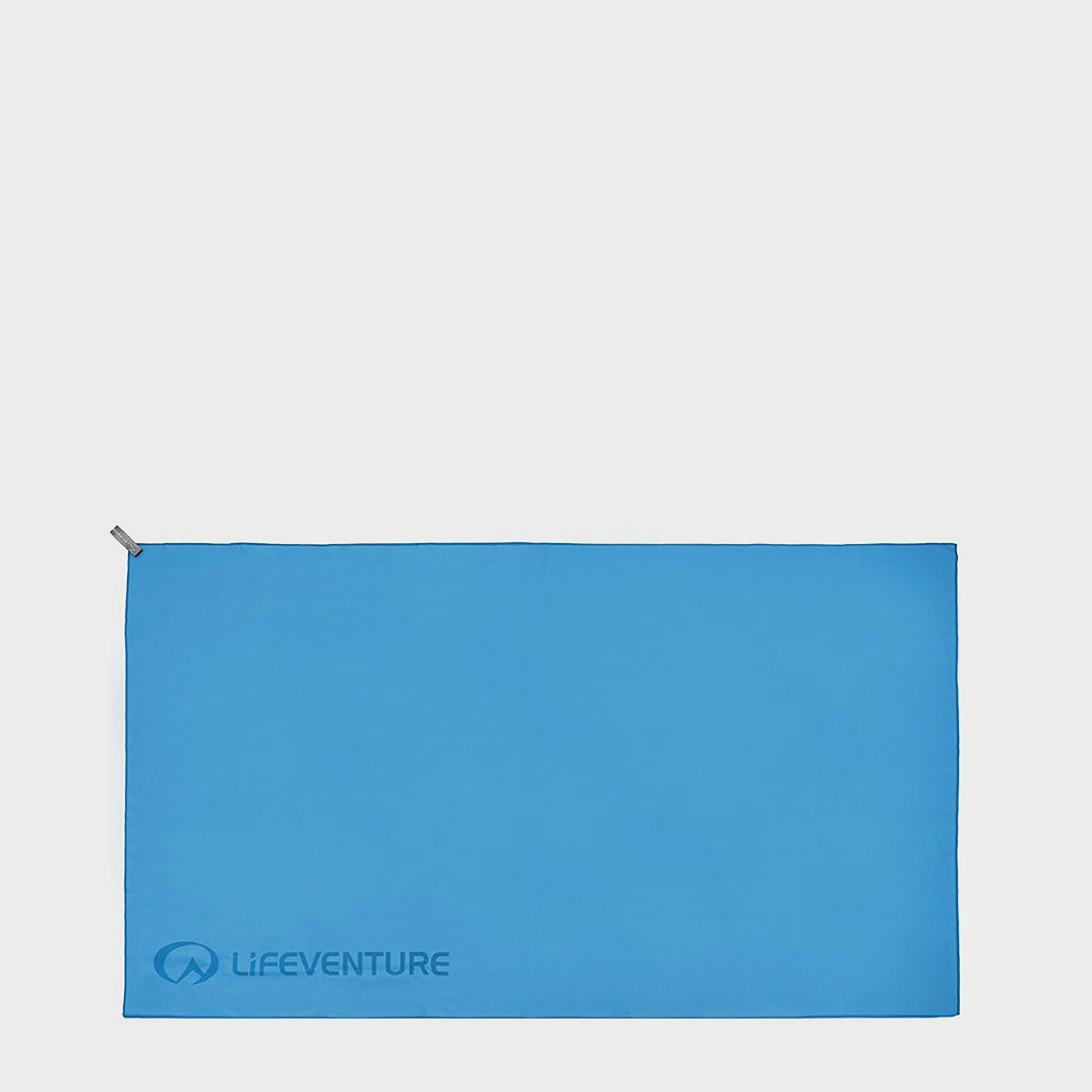 Image of Lifeventure Recycled Softfibre Towel Xl - Blue, Blue