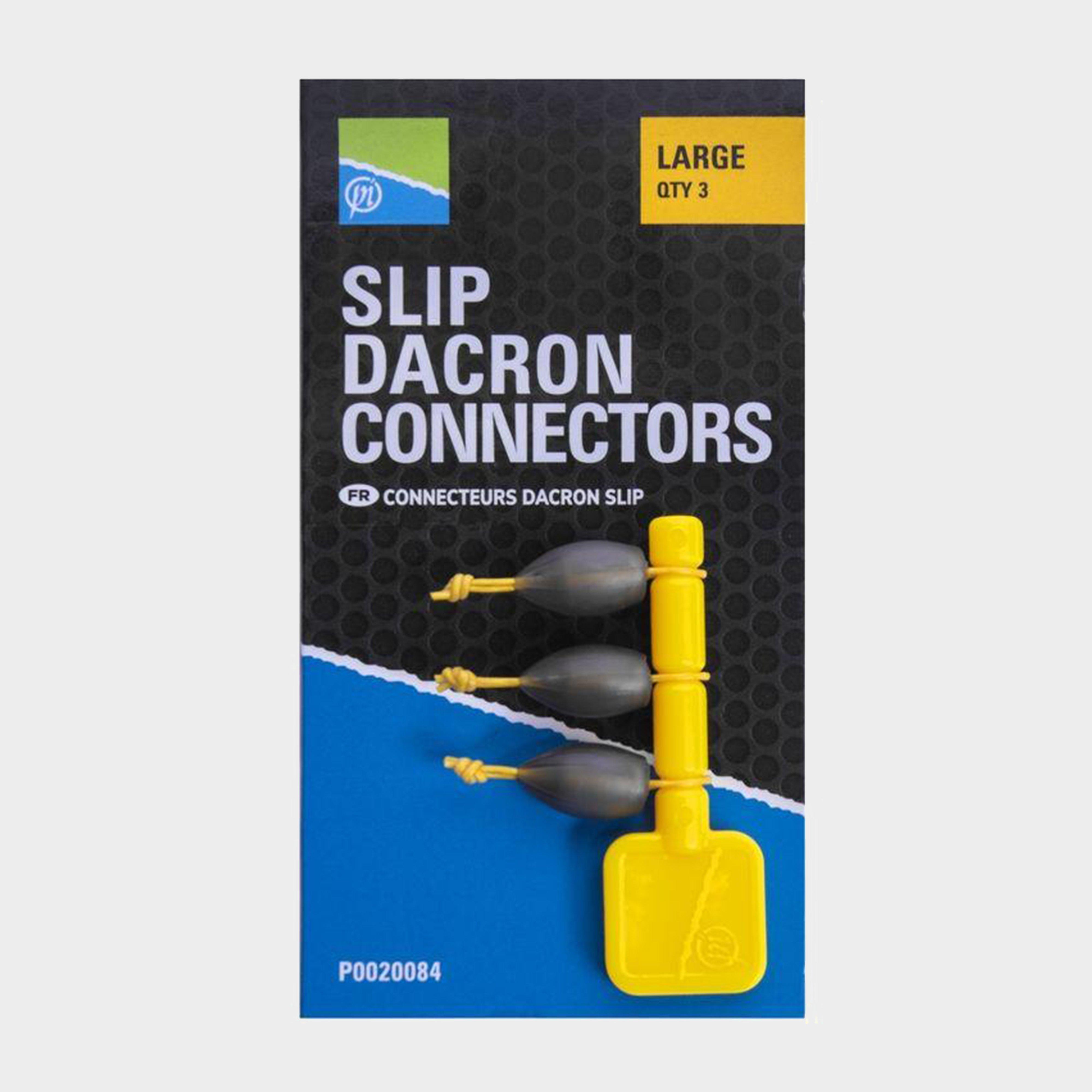 Image of Preston Innovation Slip Dacron Connectors - Large - Lrg, LRG