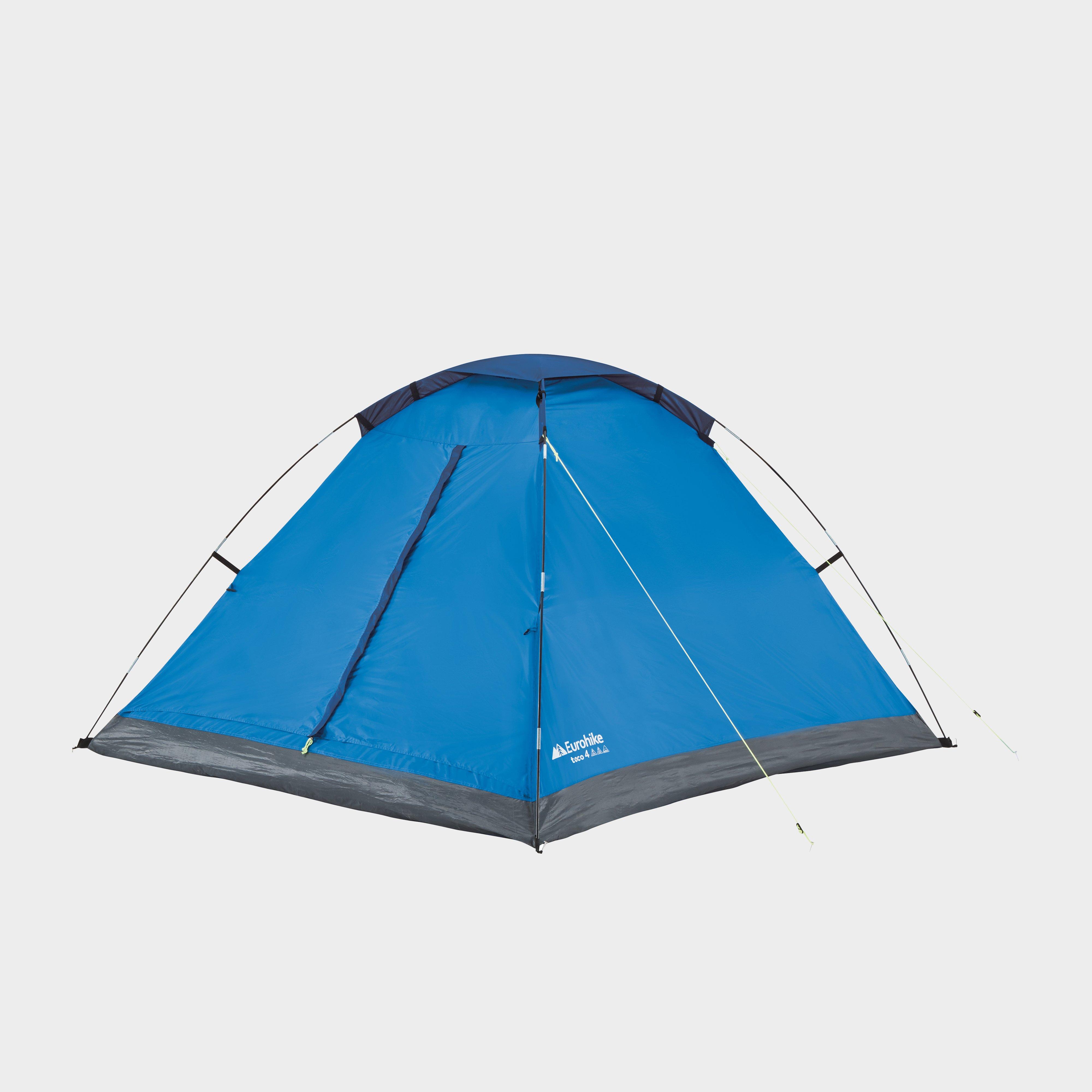 Eurohike Eurohike Toco 4 Dome Tent - Blue, Blue