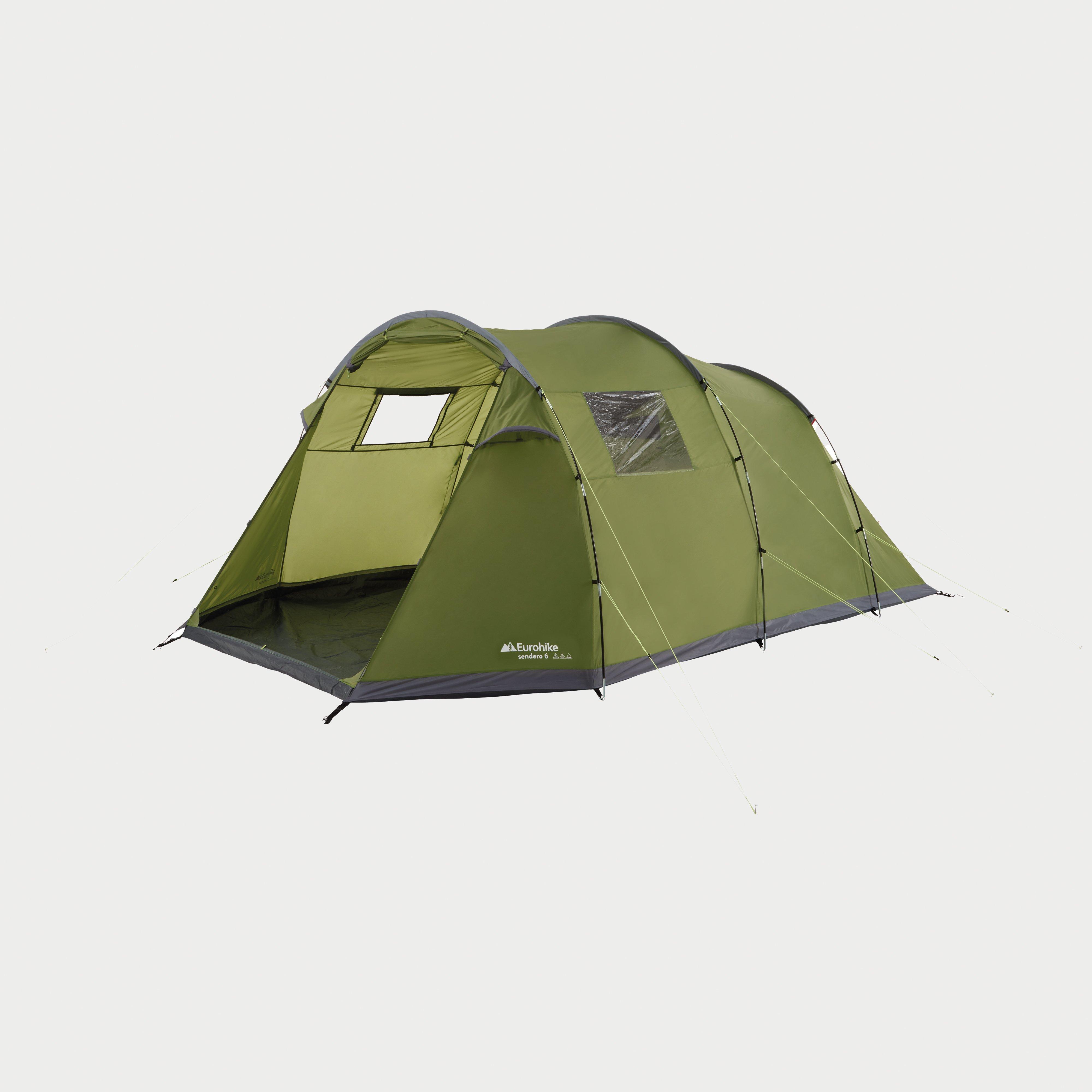 Eurohike Eurohike Sendero 6 Family Tent - Green, Green