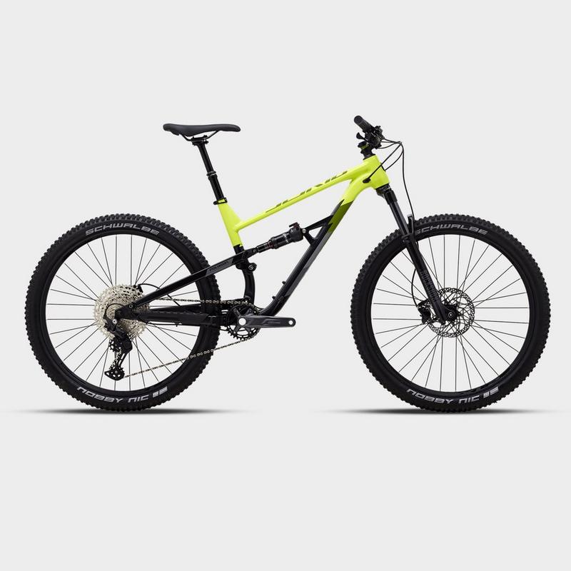 Millets Polygon Siskiu D7 27.5” Full Suspension Mountain Bike - Black, Black