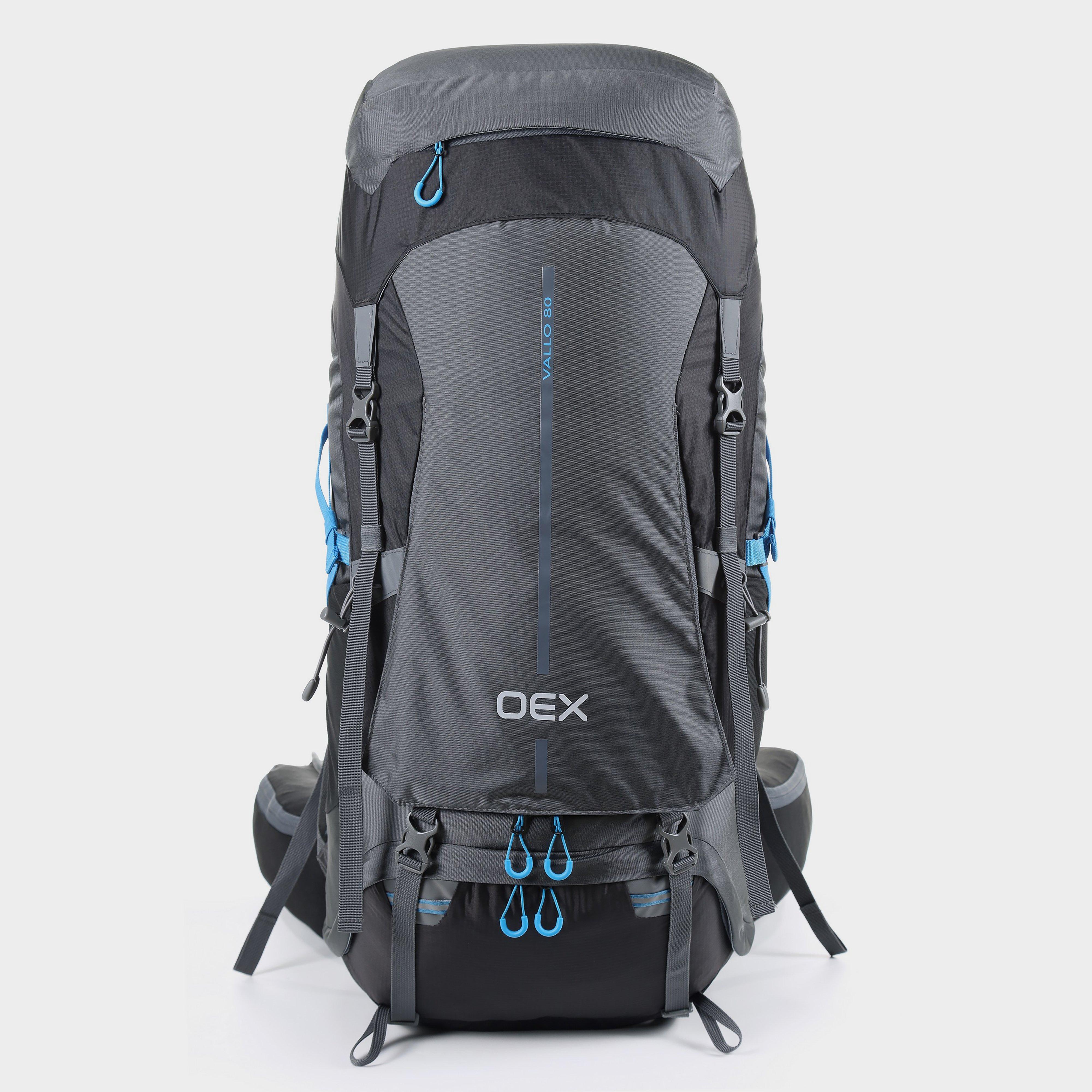 OEX Oex Vallo 80 Rucksack - Grey, Grey