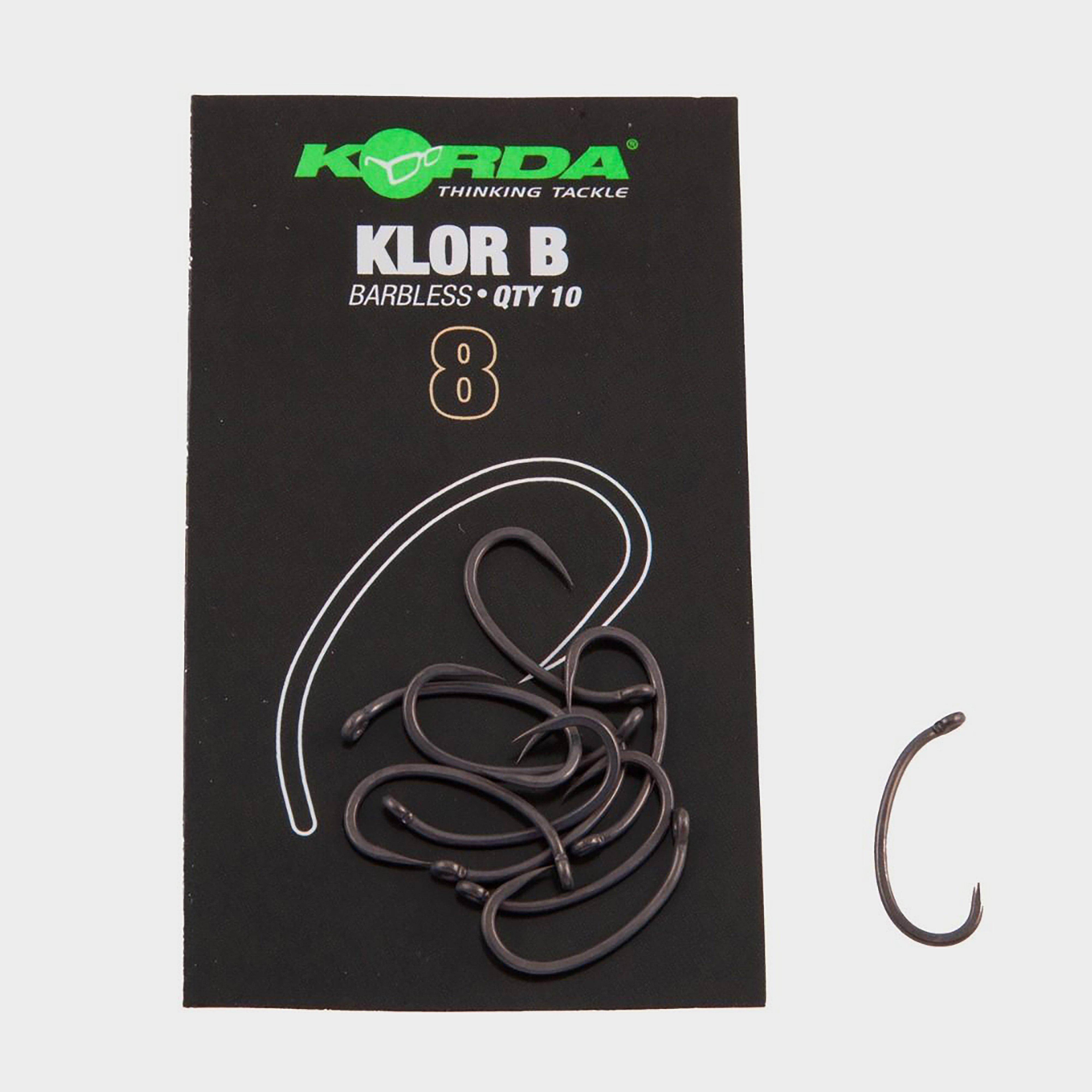 Image of Korda Klor Barbless Hook Size 6 - 8B, 8B