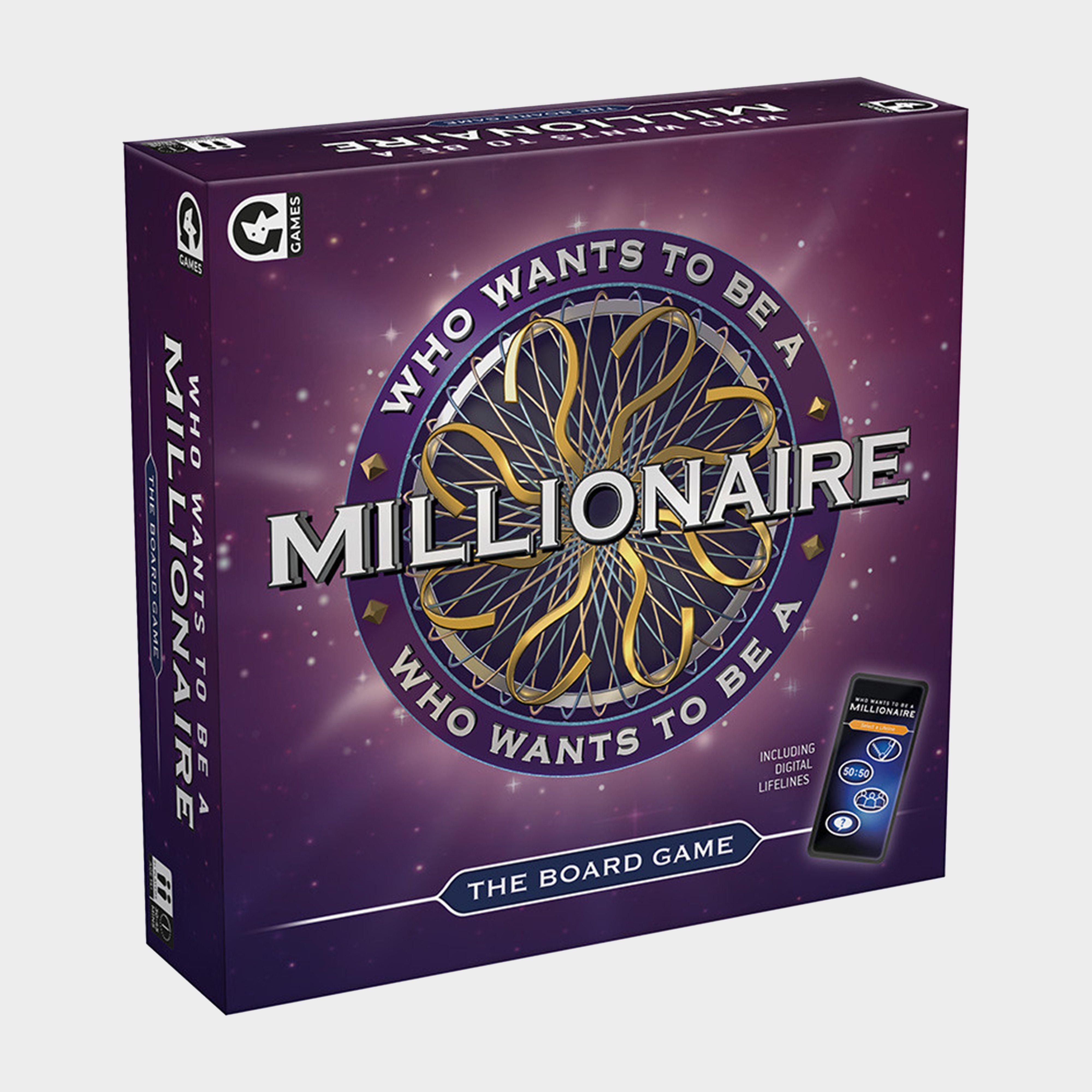 Image of Wind Designs Who Wants To Be A Millionaire Board Game - Purple, Purple