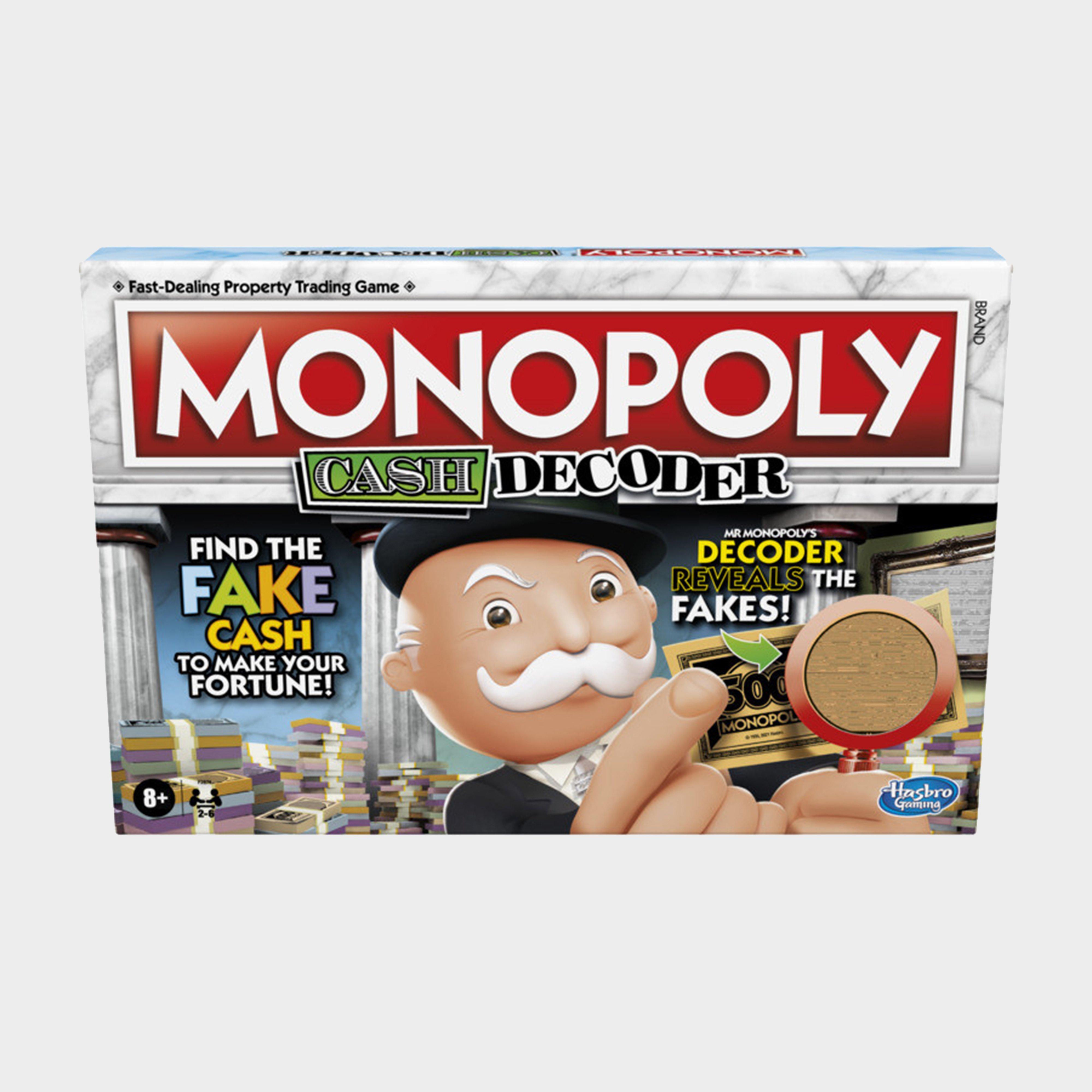 Image of Hasbro Monopoly Crooked Cash Board Game - Grey, Grey