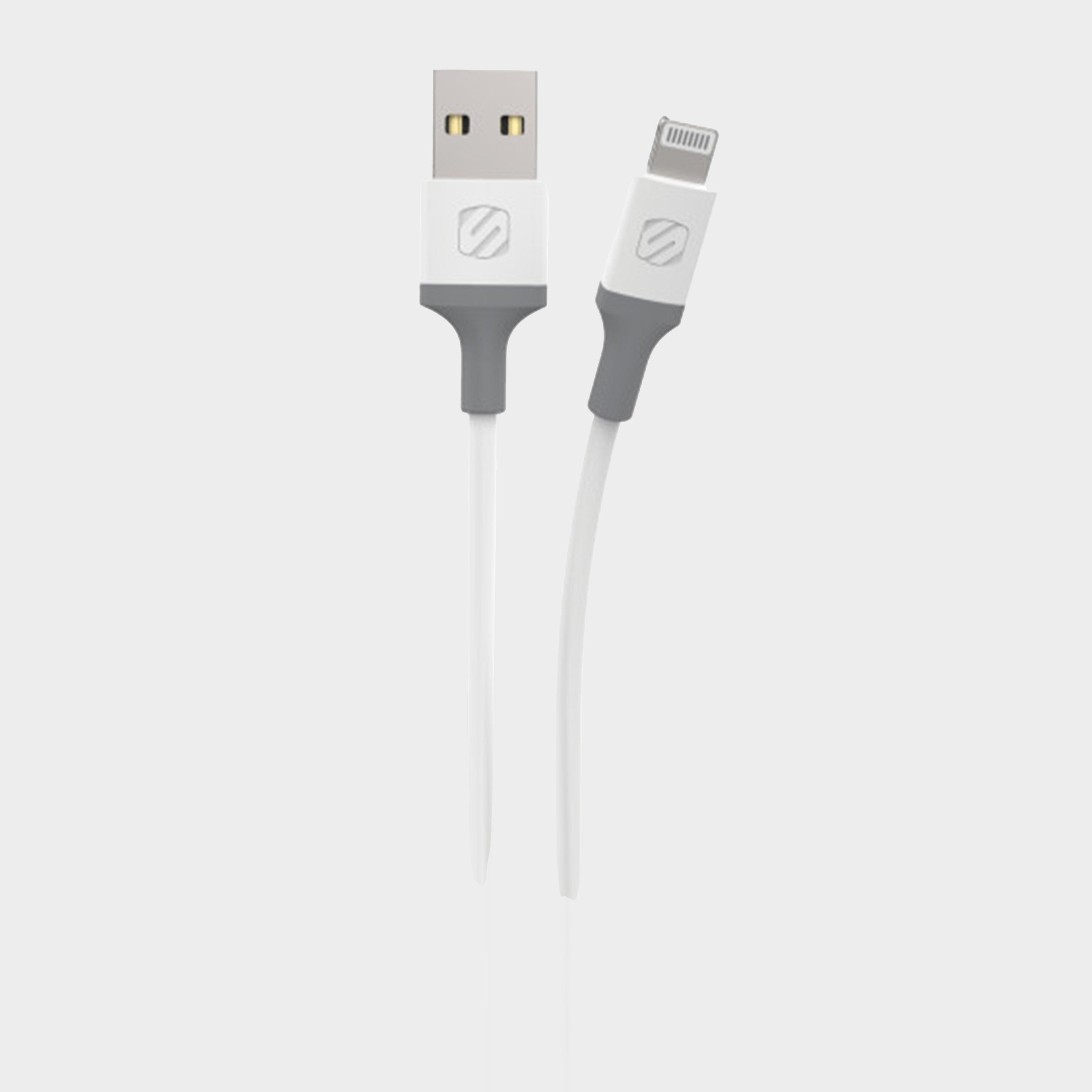 Image of Scosche Strikeline 4Ft Usb Lightning Cable - White, White