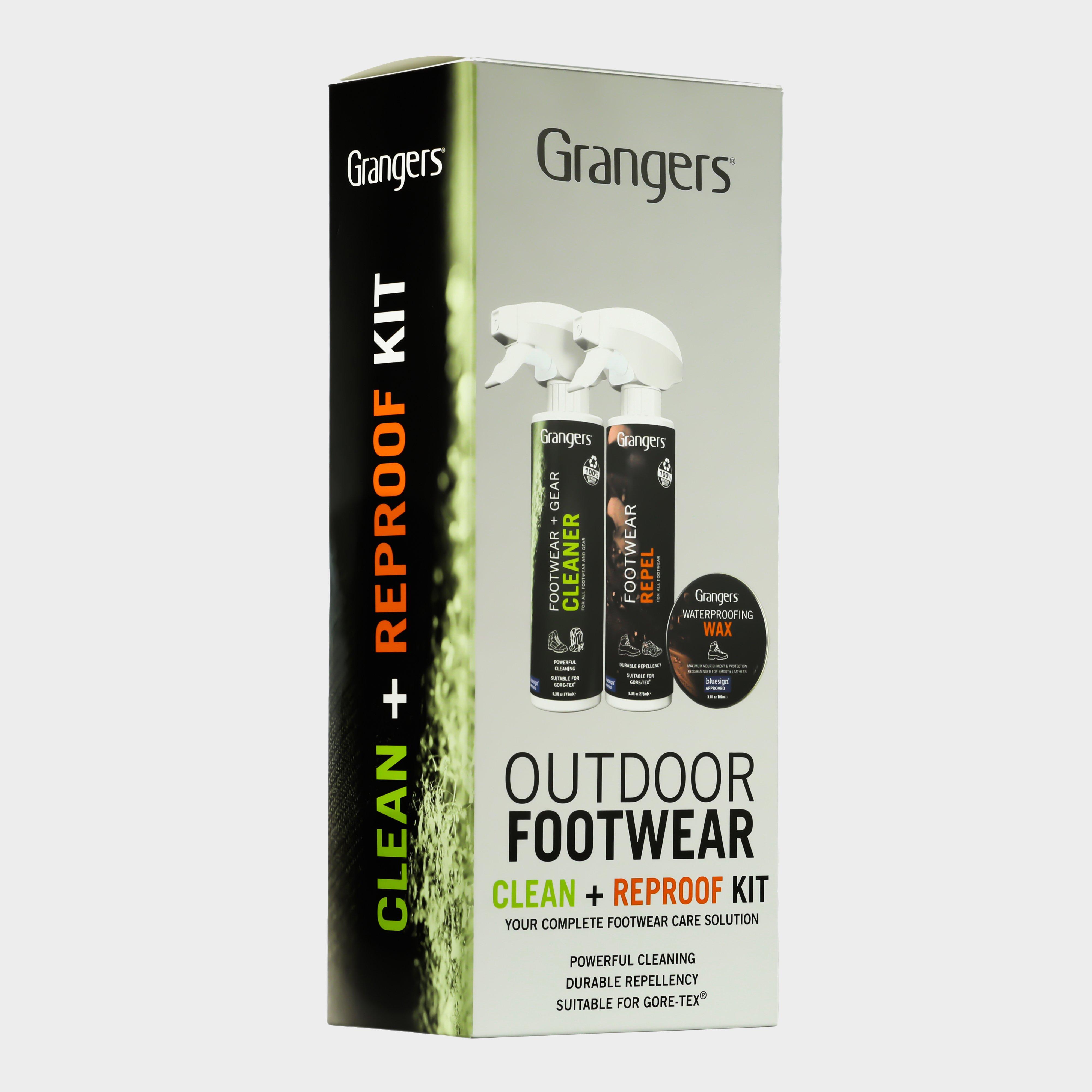 Image of Grangers Outdoor Footwear Clean + Reproof Kit - No Colour, No Colour