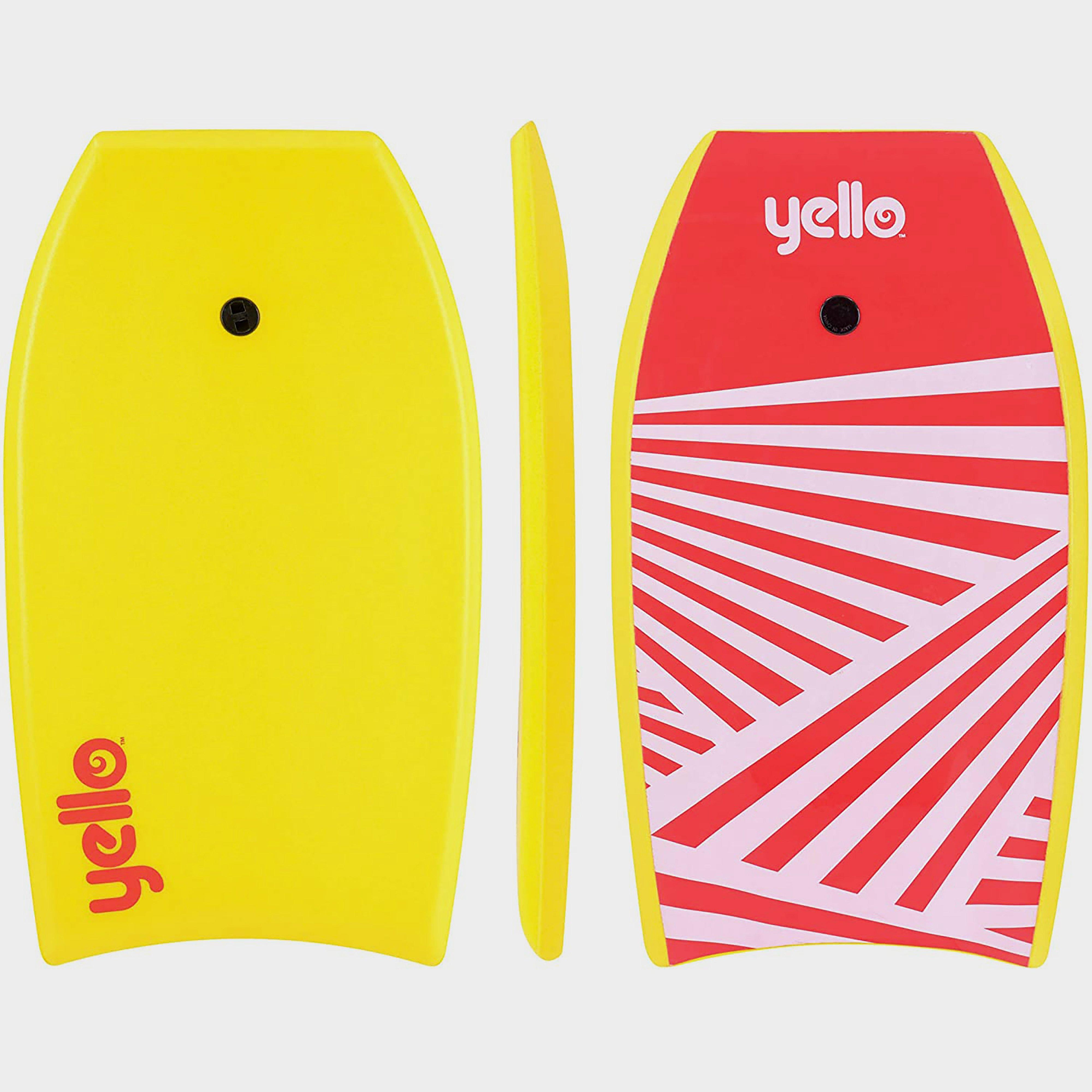 Image of Wilton Bradley Yello 33” Slick Zig Zag Bodyboard - Red, Red