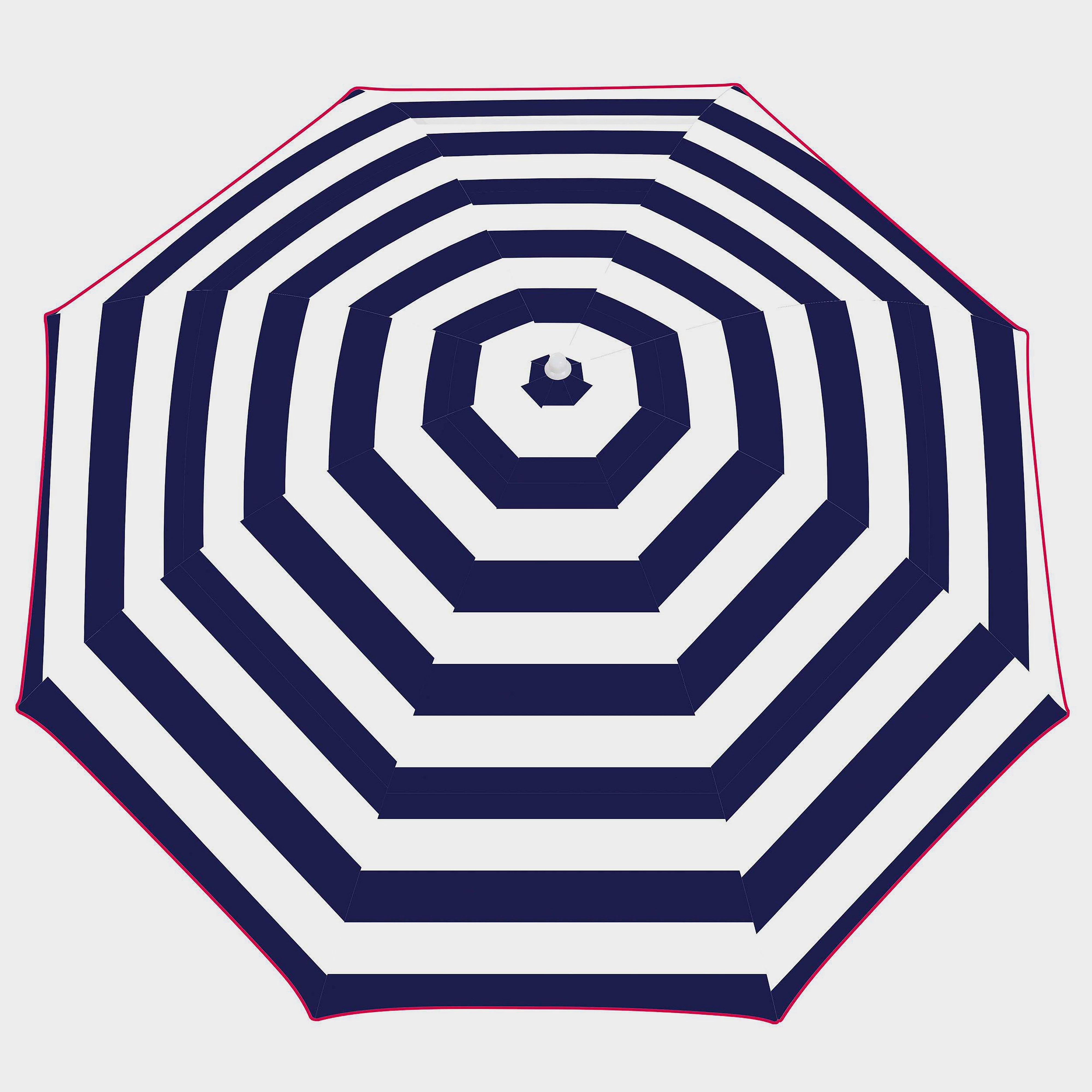 Image of Wilton Bradley Striped Parasol Blue, Blue