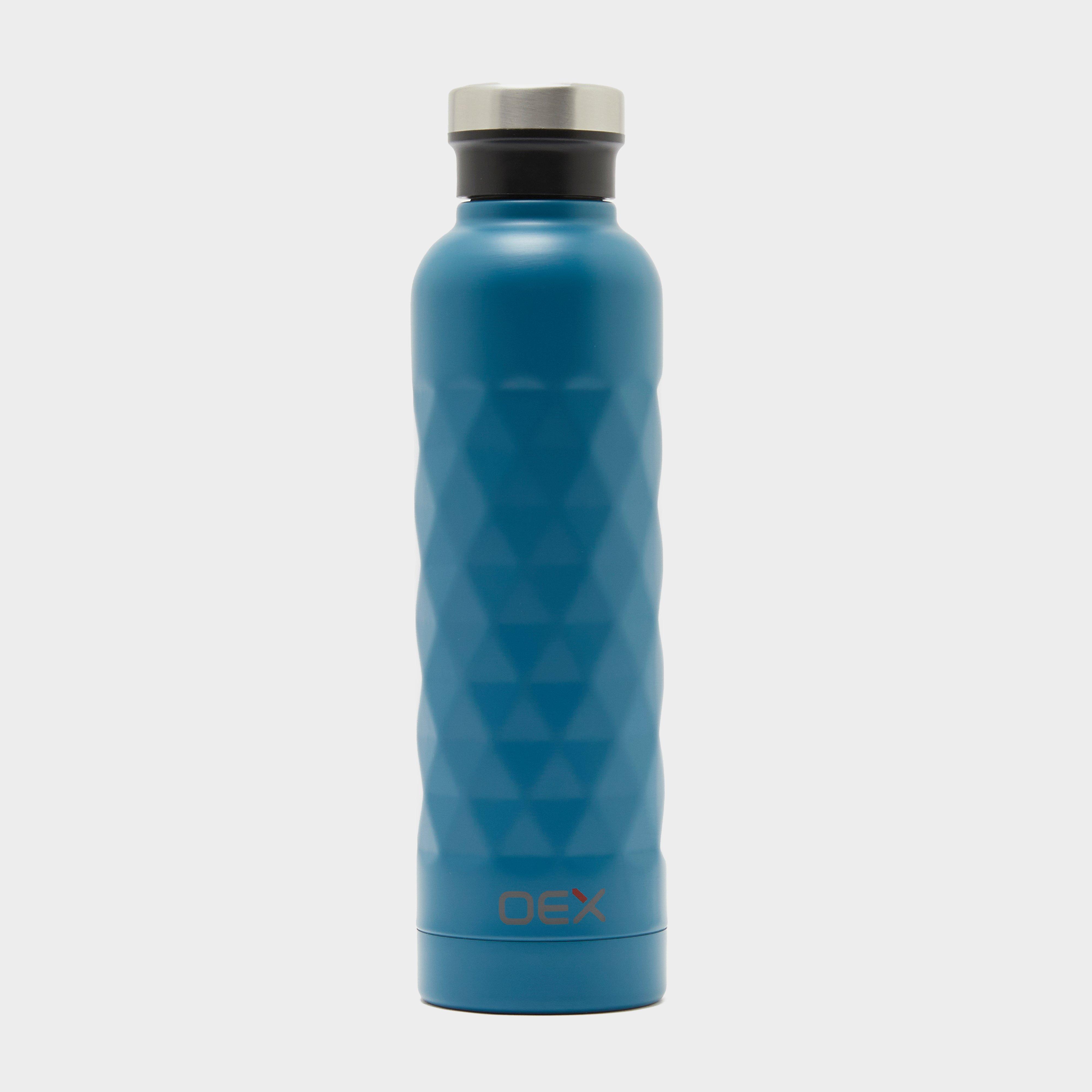 Image of Oex 500Ml Double Wall Bottle - Blue, Blue