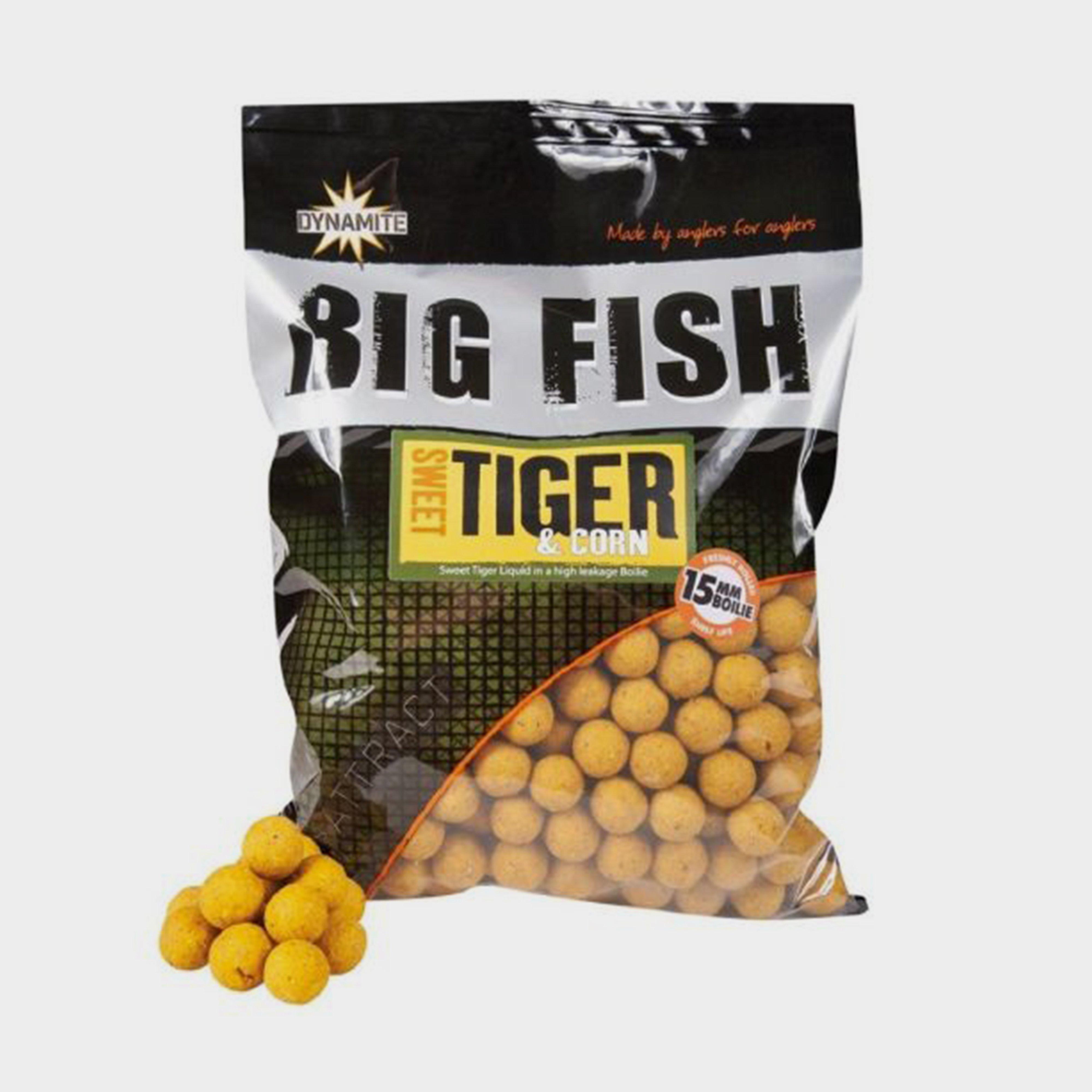 Photos - Bait Dynamite Tiger and Corn Boilies , Yellow (15mm)