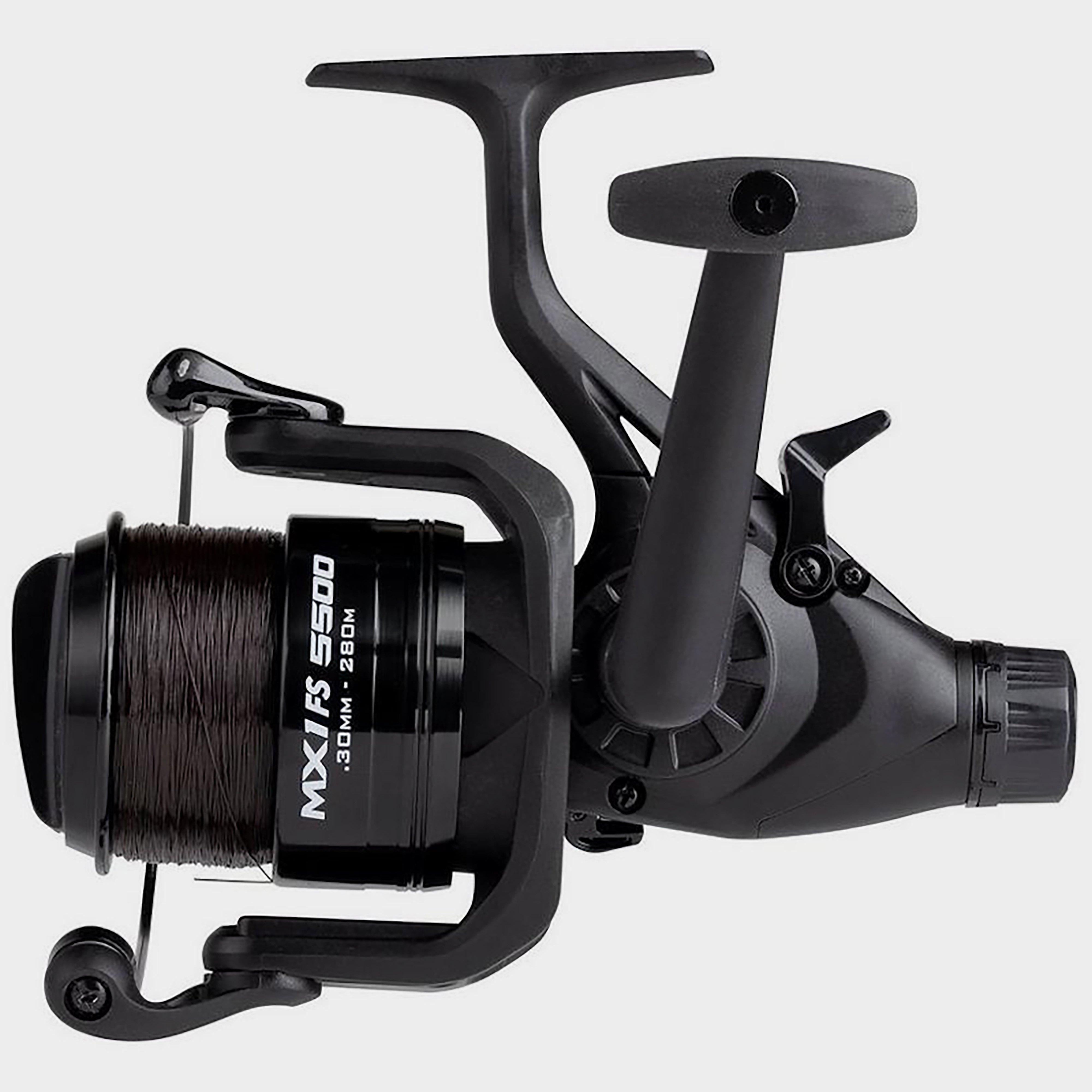 Image of Mitchell Mx1 Freespool 5500 Pre-Spooled - Black, Black