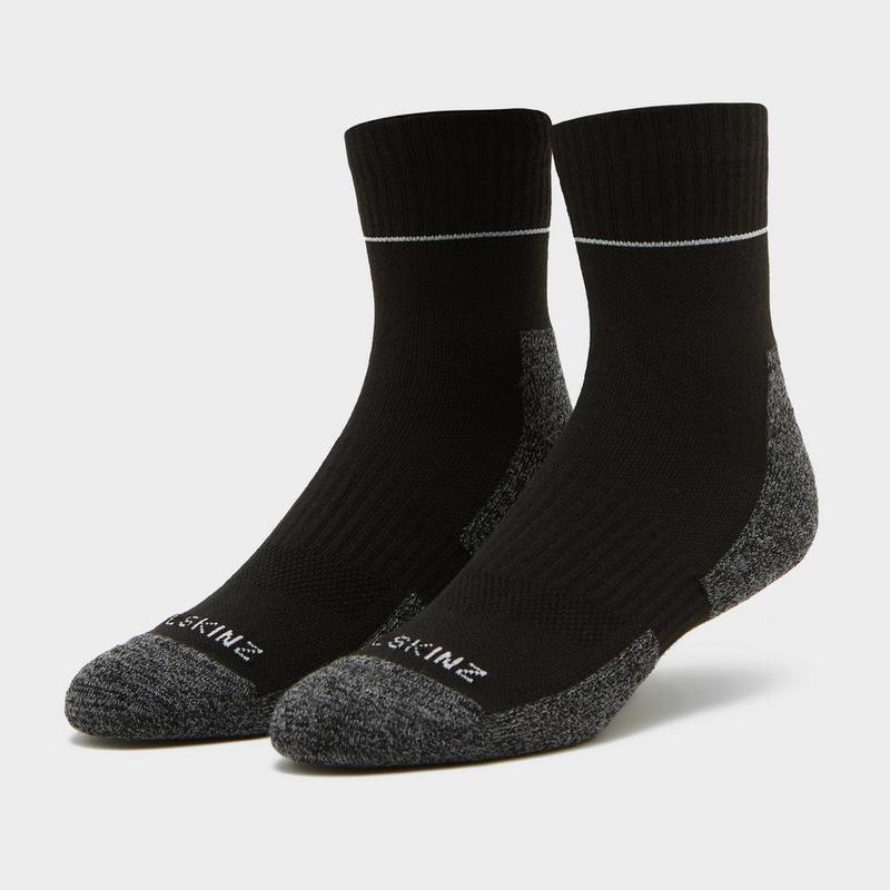 Millets SealSkinz Quick Dry Ankle Socks - Black, Black