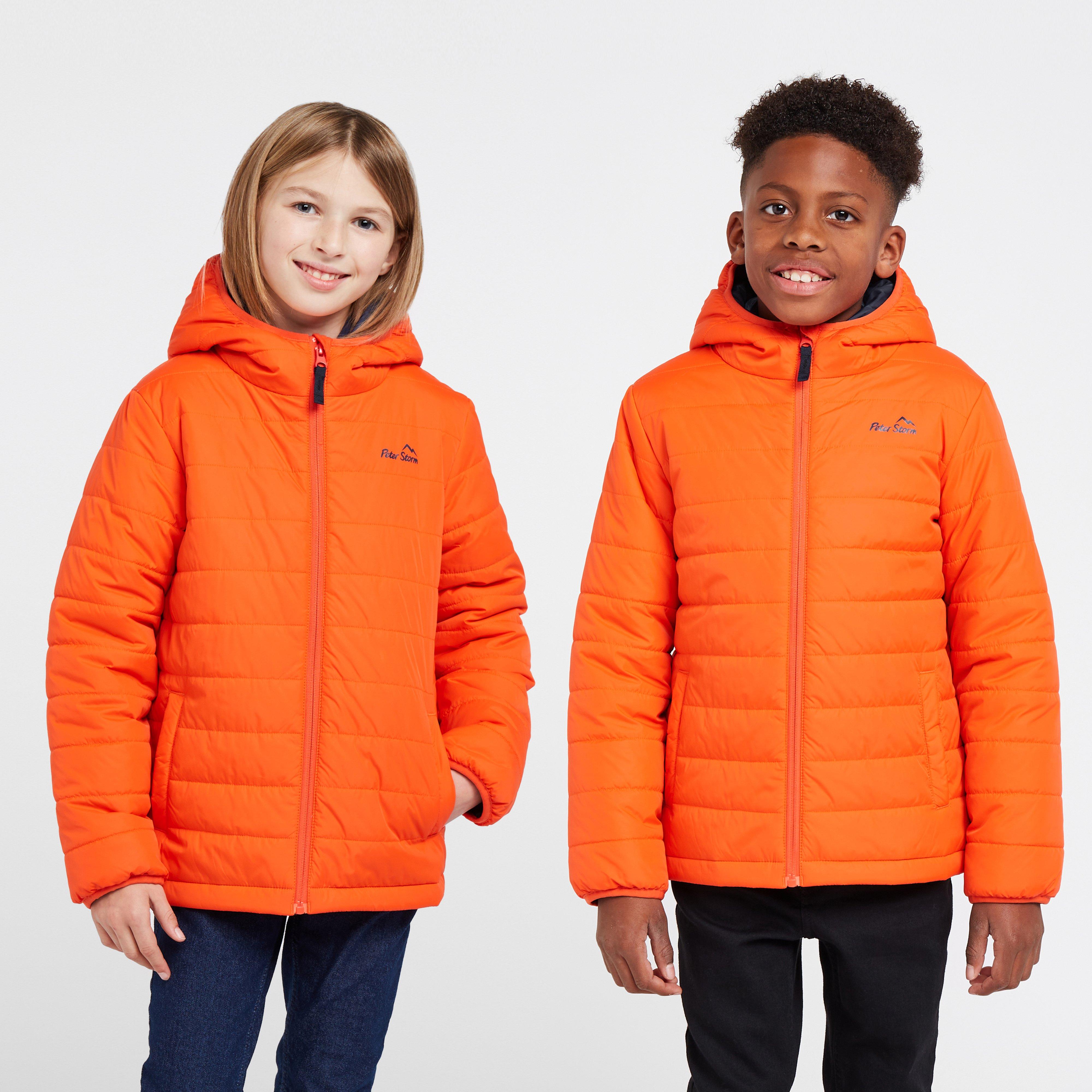 Image of Peter Storm Kids Blisco Ii Hooded Jacket Orange, ORANGE