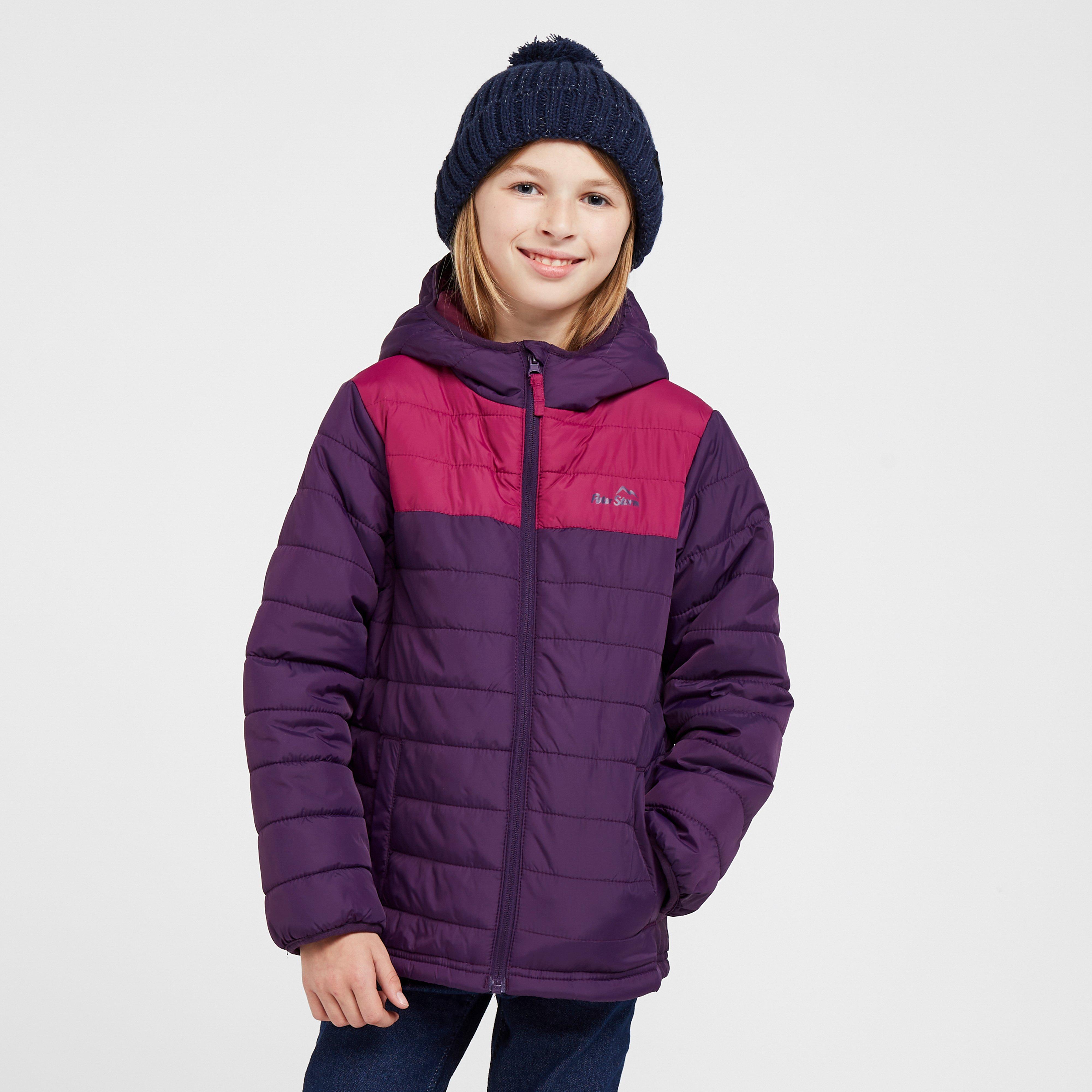 Image of Peter Storm Kids Blisco Ii Hooded Jacket - Purple, PURPLE