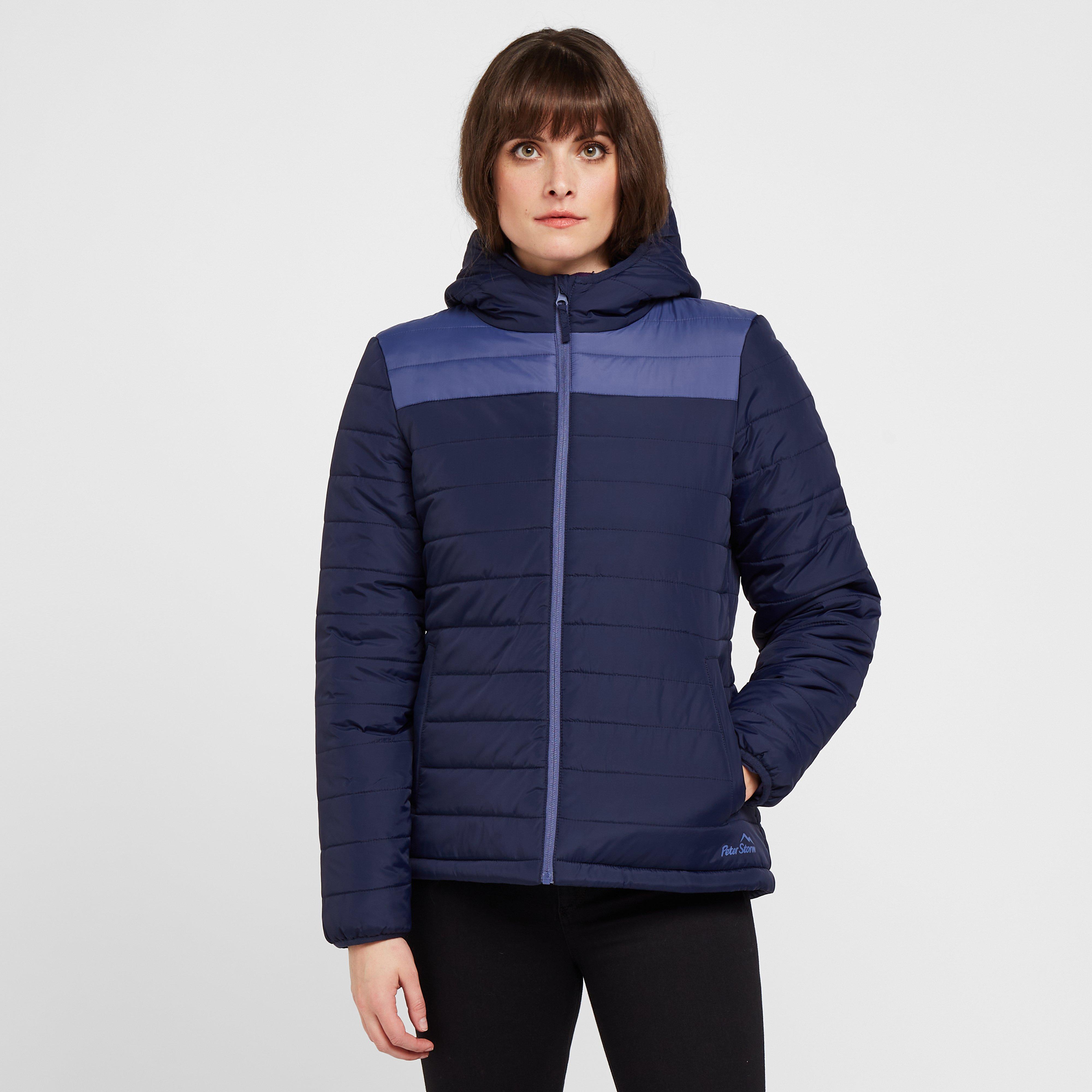 Image of Peter Storm Womens Blisco Ii Hooded Jacket - Navy, NAVY