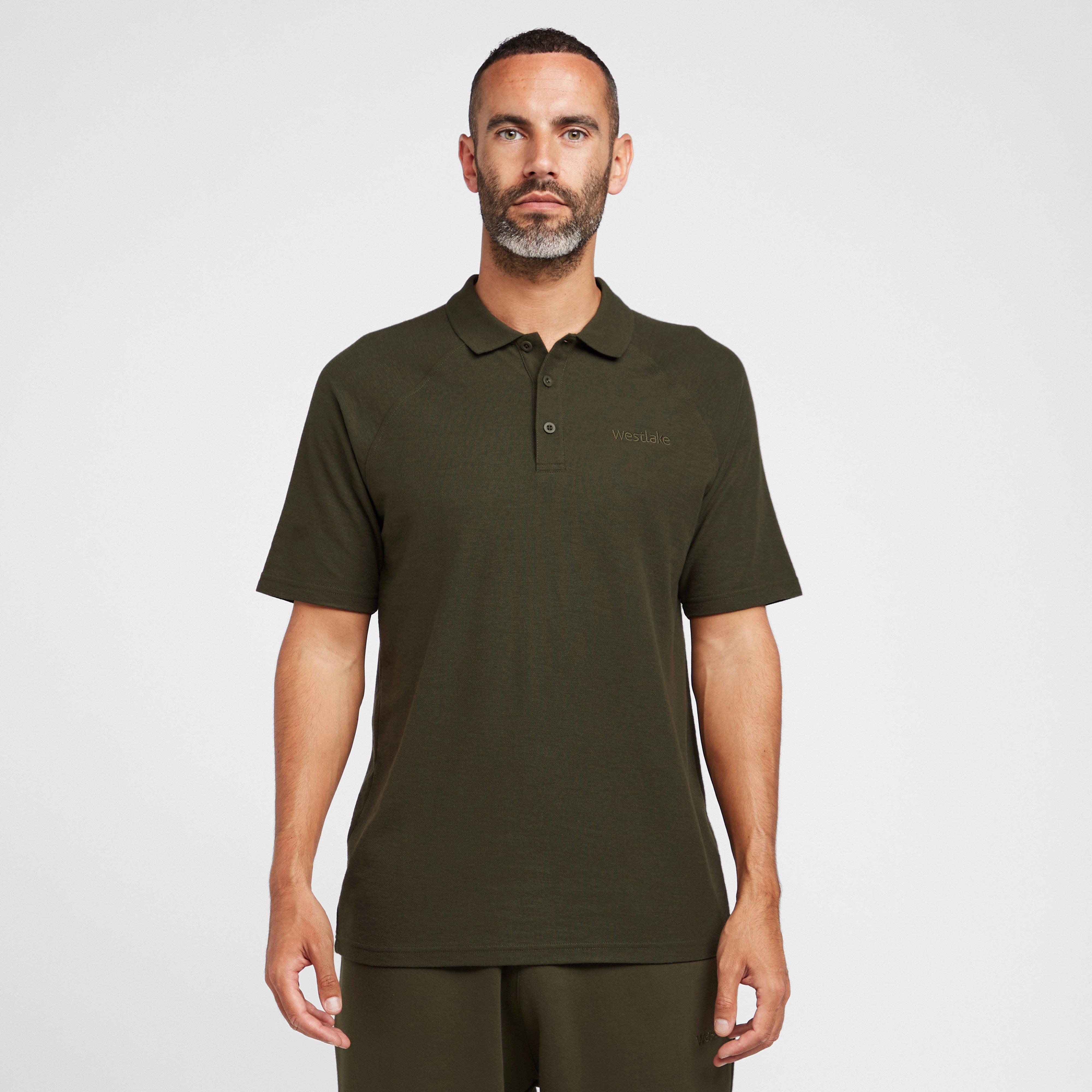 Image of Westlake Cotton Polo Shirt - Khaki, Khaki