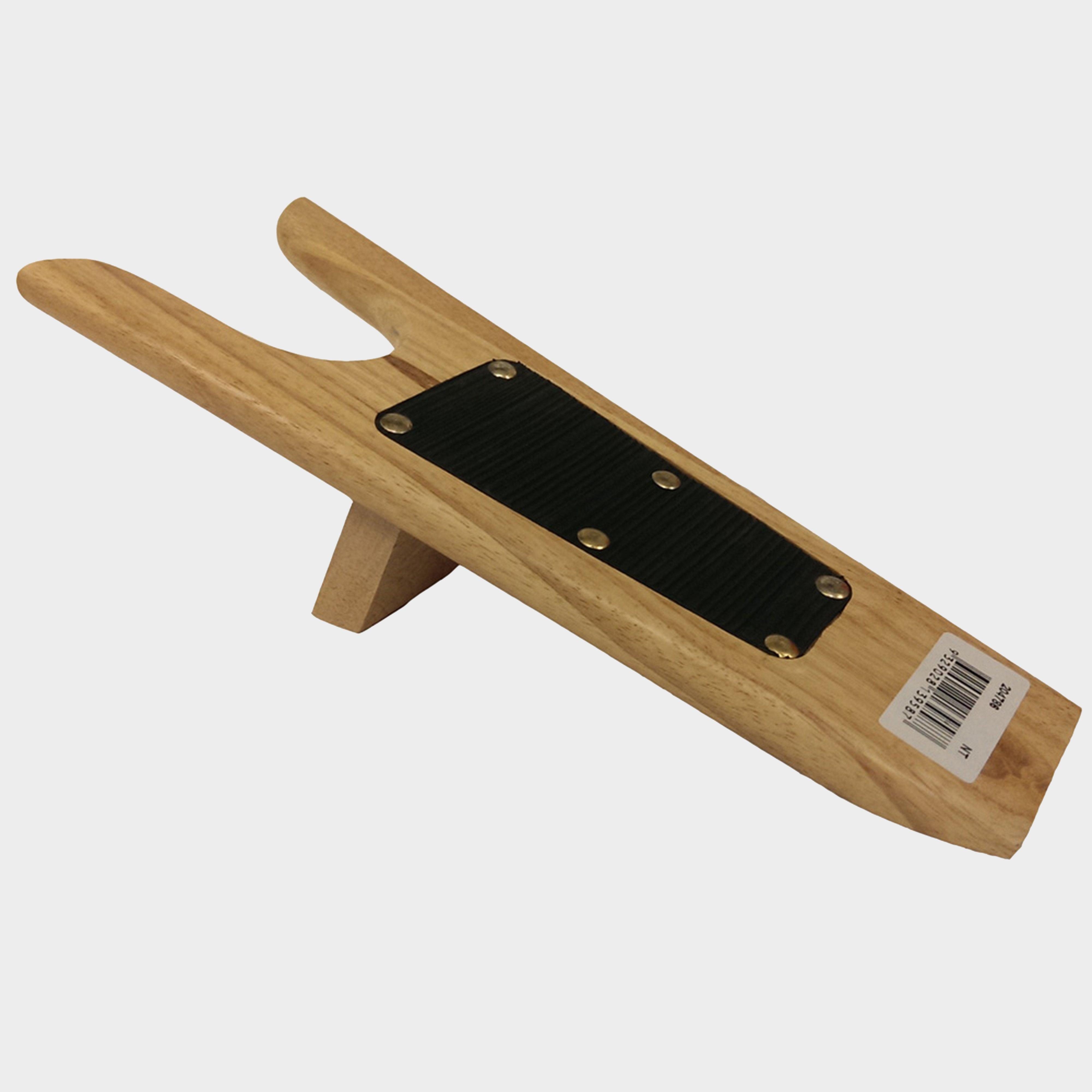 Image of Roma Wooden Boot Jack With Rubber Grip, RUBB