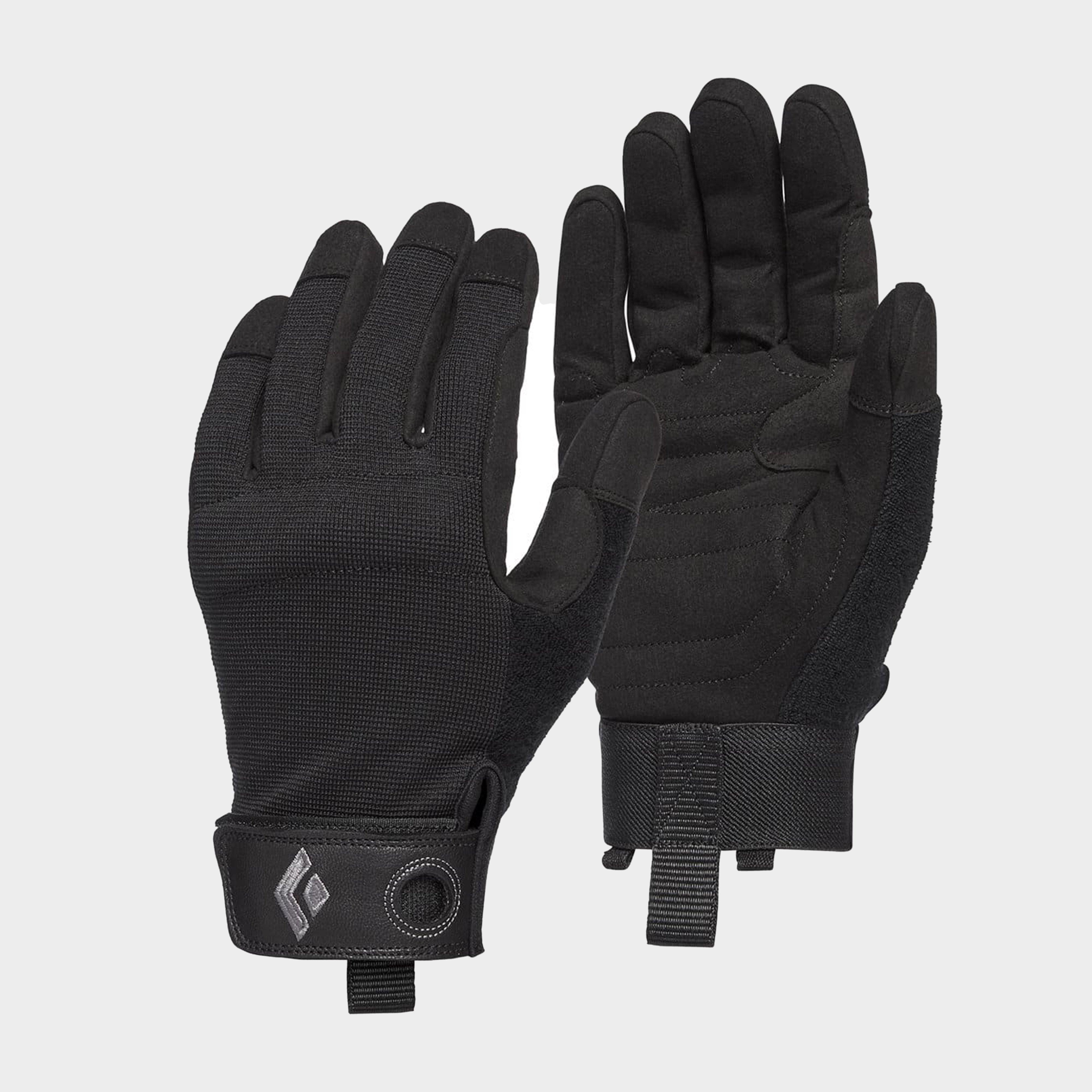 Photos - Winter Gloves & Mittens Crag Gloves - Black, Black