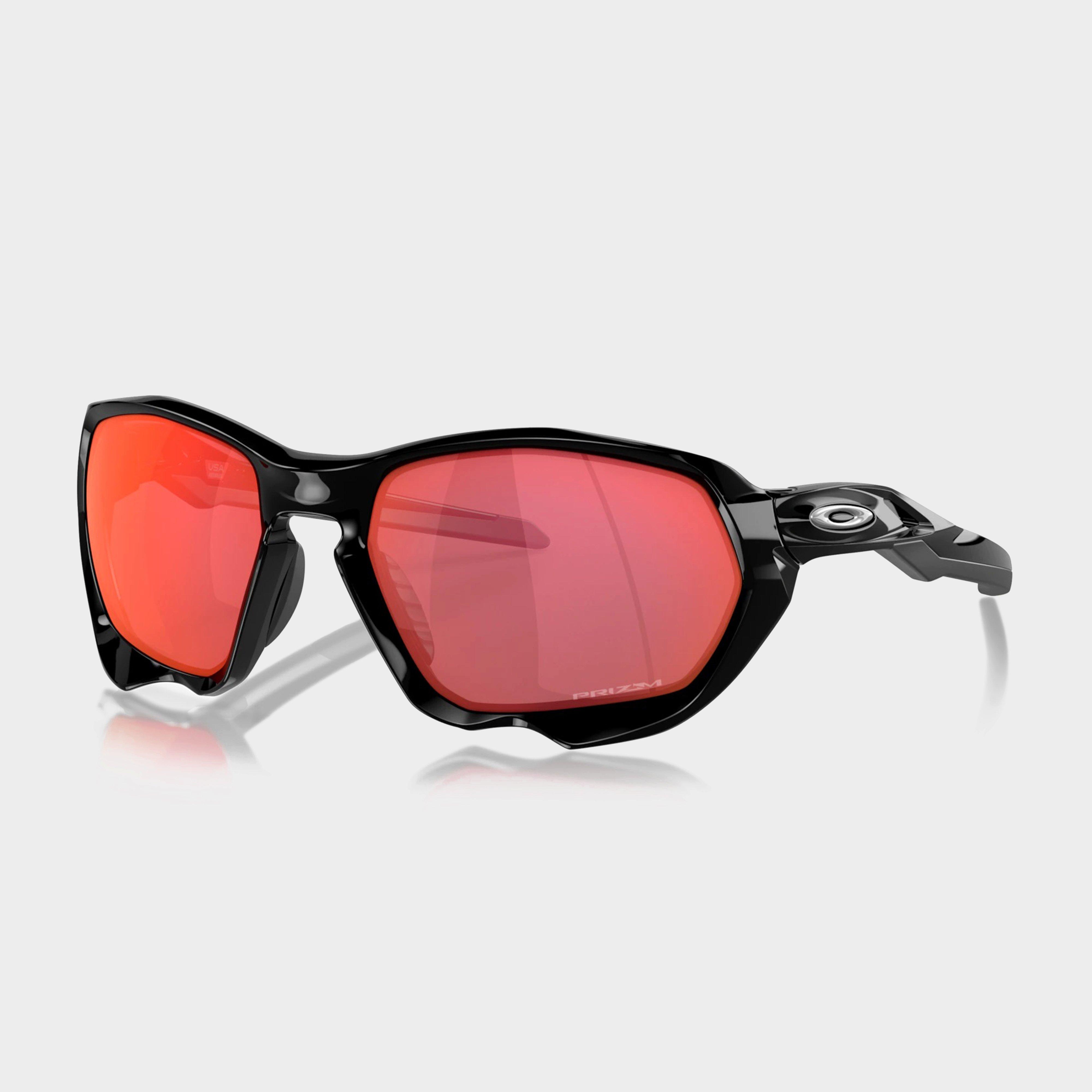 Oakley Oakley Plazma Sunglasses Black Trail Torch Lenses, Black